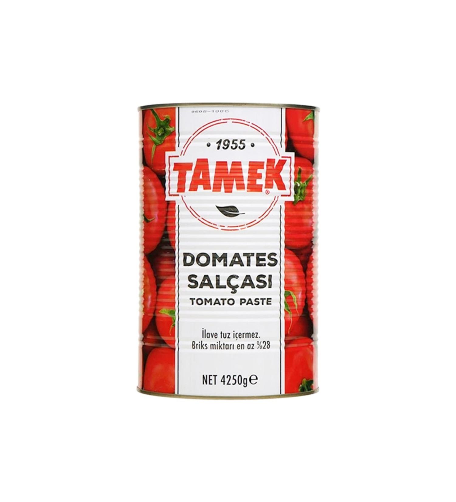 TAMEK TOMATO PASTE 4250 GR TNK