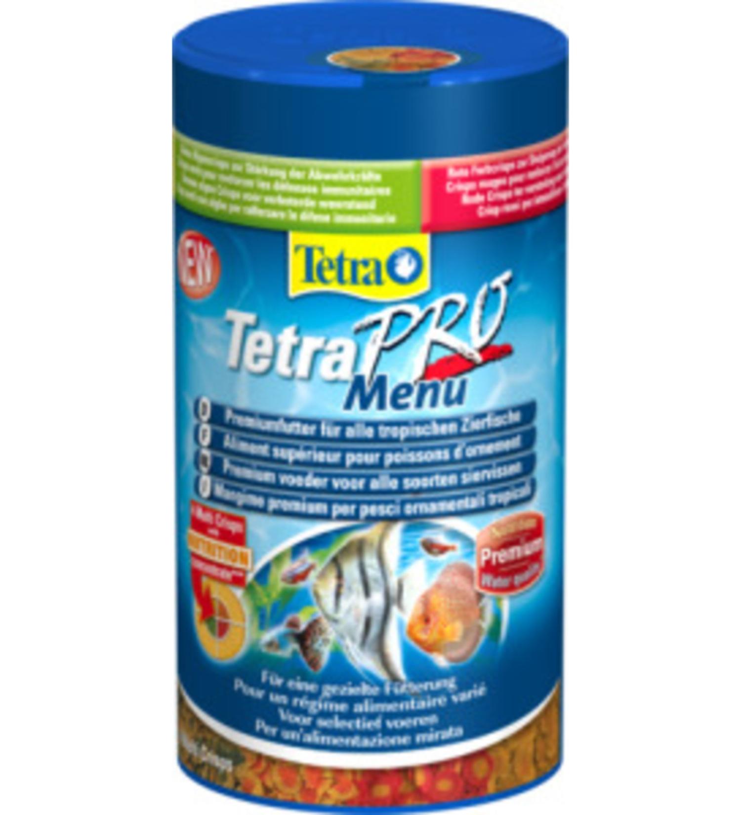 Tetra Pro Menu 4in1 Fish Food 250 Ml
