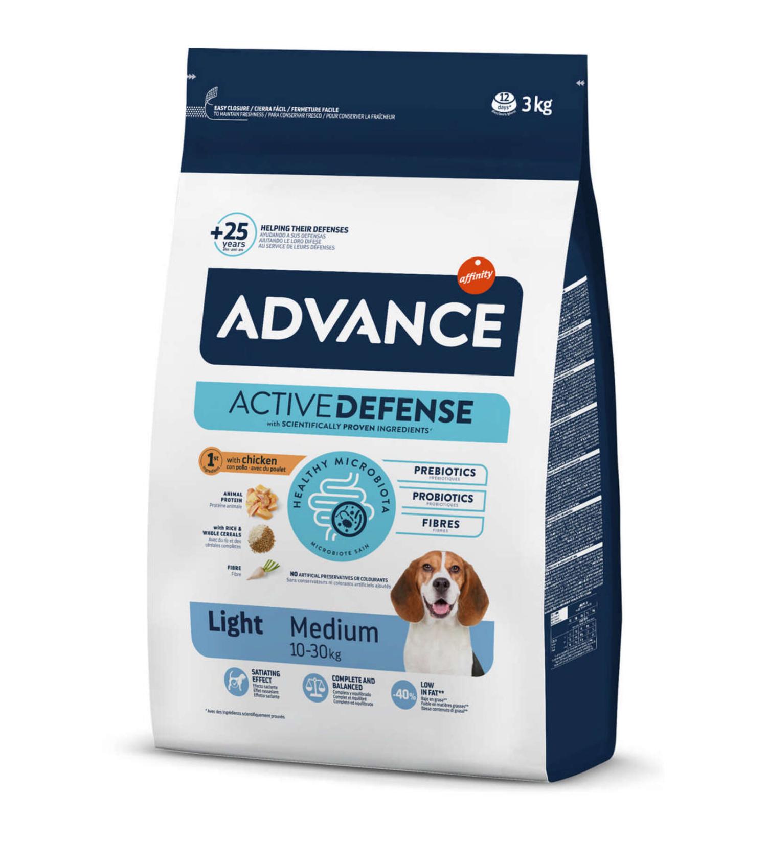 Advance Dog Medium Light 3 Kg 524130