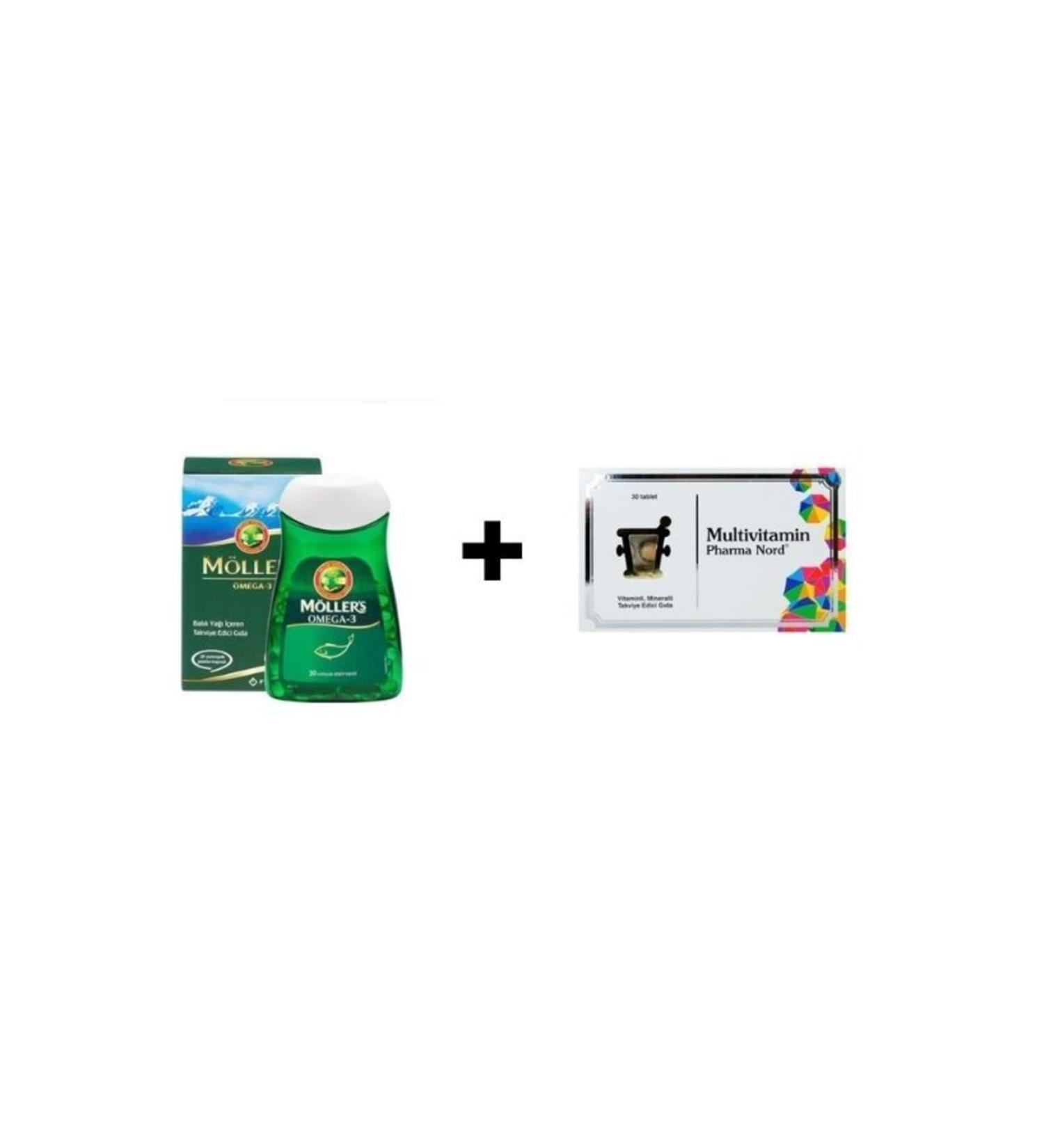 Farmavita M ller Omega-3 30 Capsules Pharma Nord Multivitamin 30 Tablets