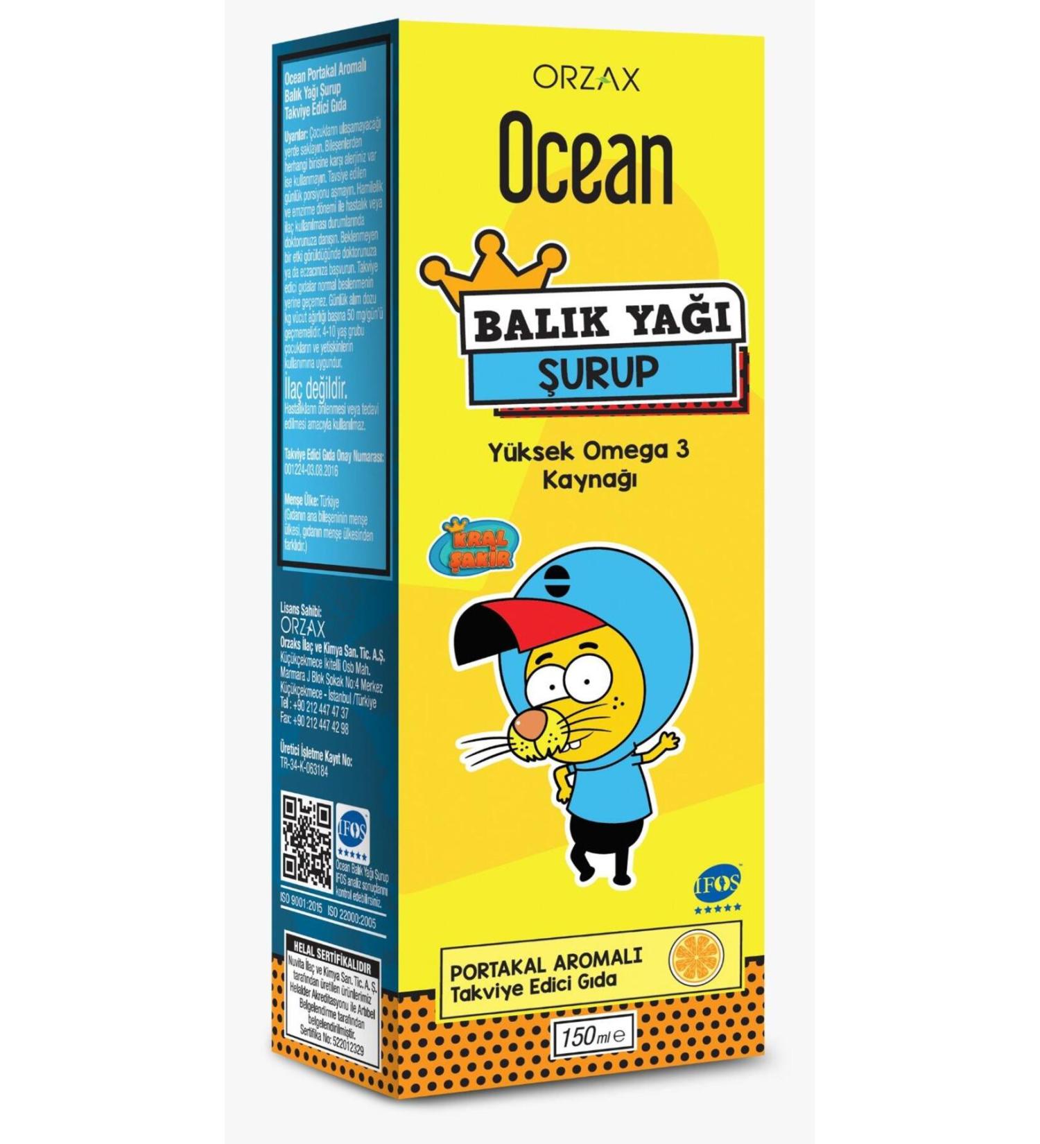 Ocean Orzax Efervit Sambucus Nigra 20 Effervescent Tablets 3 Boxes