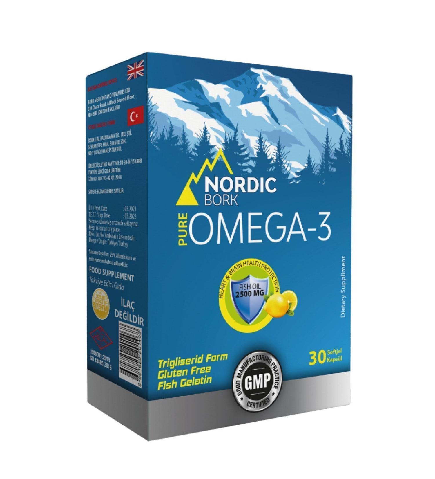 bork nordic Nordic Bork Krill Oil + Q10 30 Soft Gel
