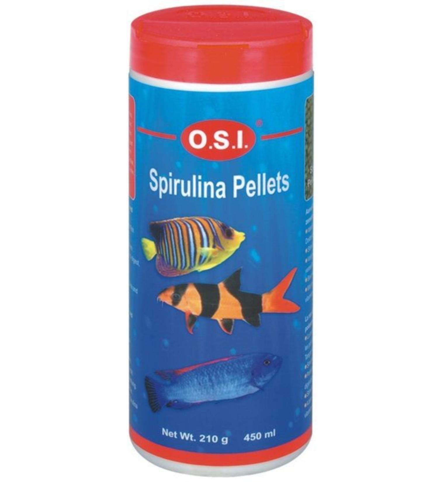 Osi Spirulina Pellets Small 1000ml / 400gr.