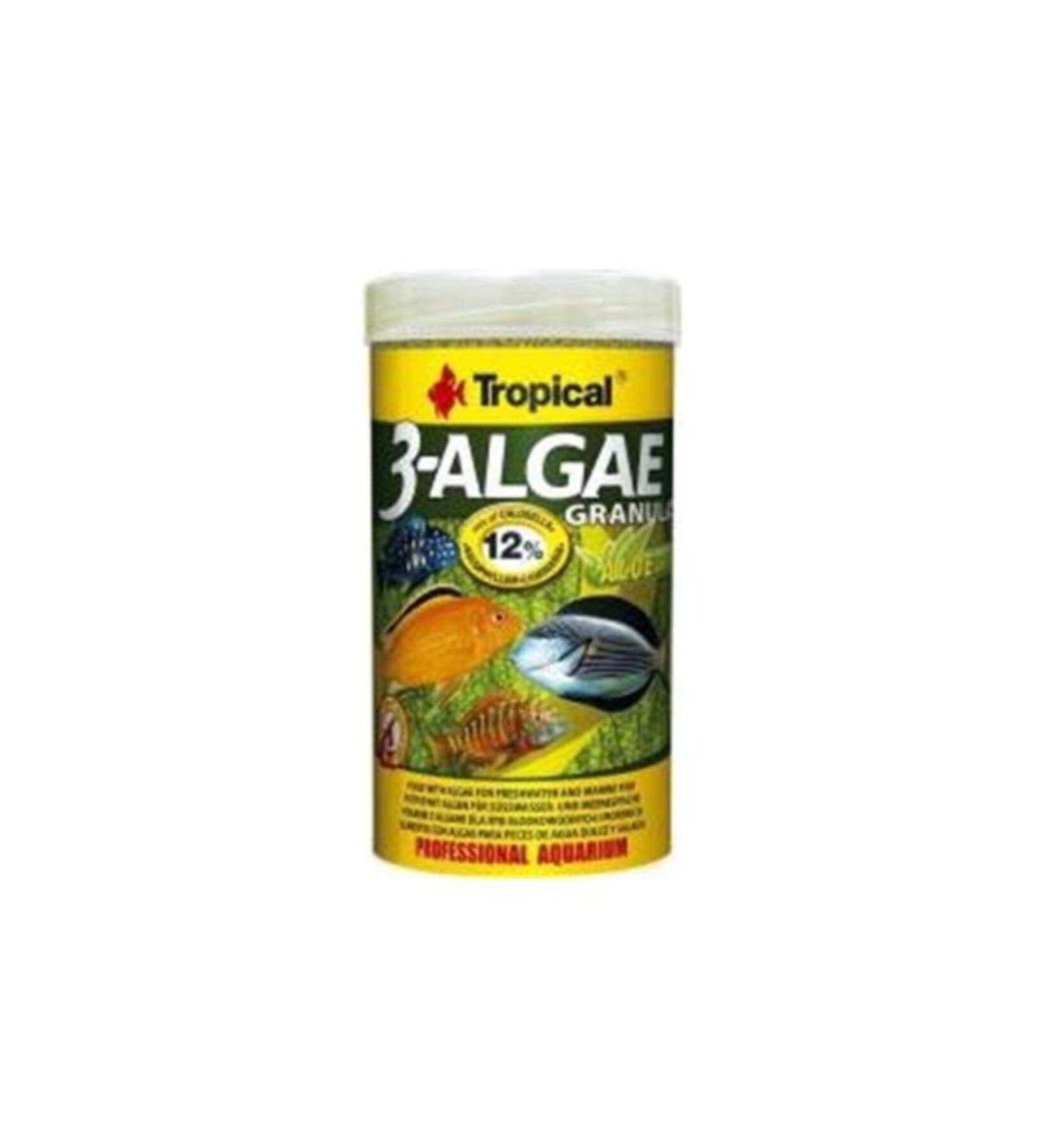 Tropical 3 Algae Granulate with Alovera 100gr