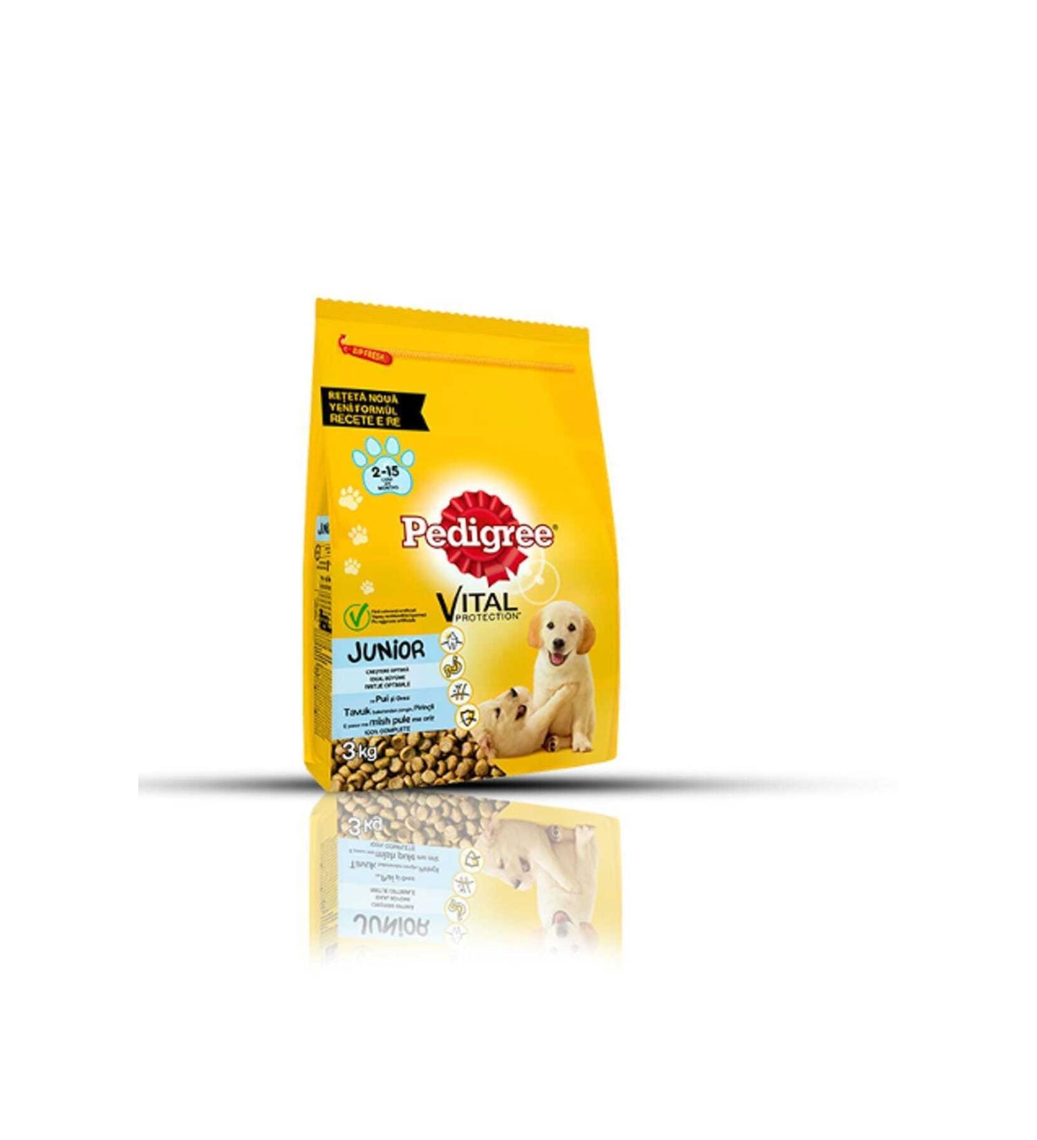 Pedigree Vital Protection Poultry Puppy Food 3 kg