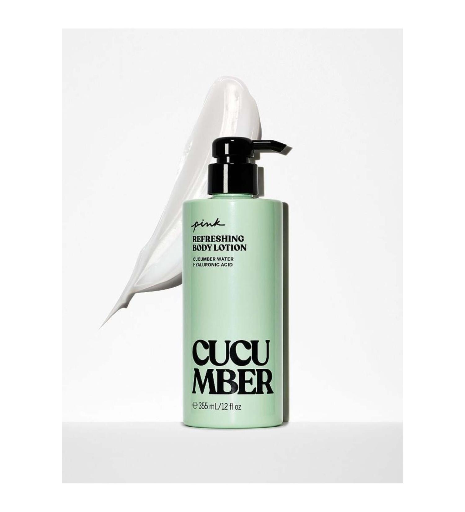PINK Cucumber Body Lotion