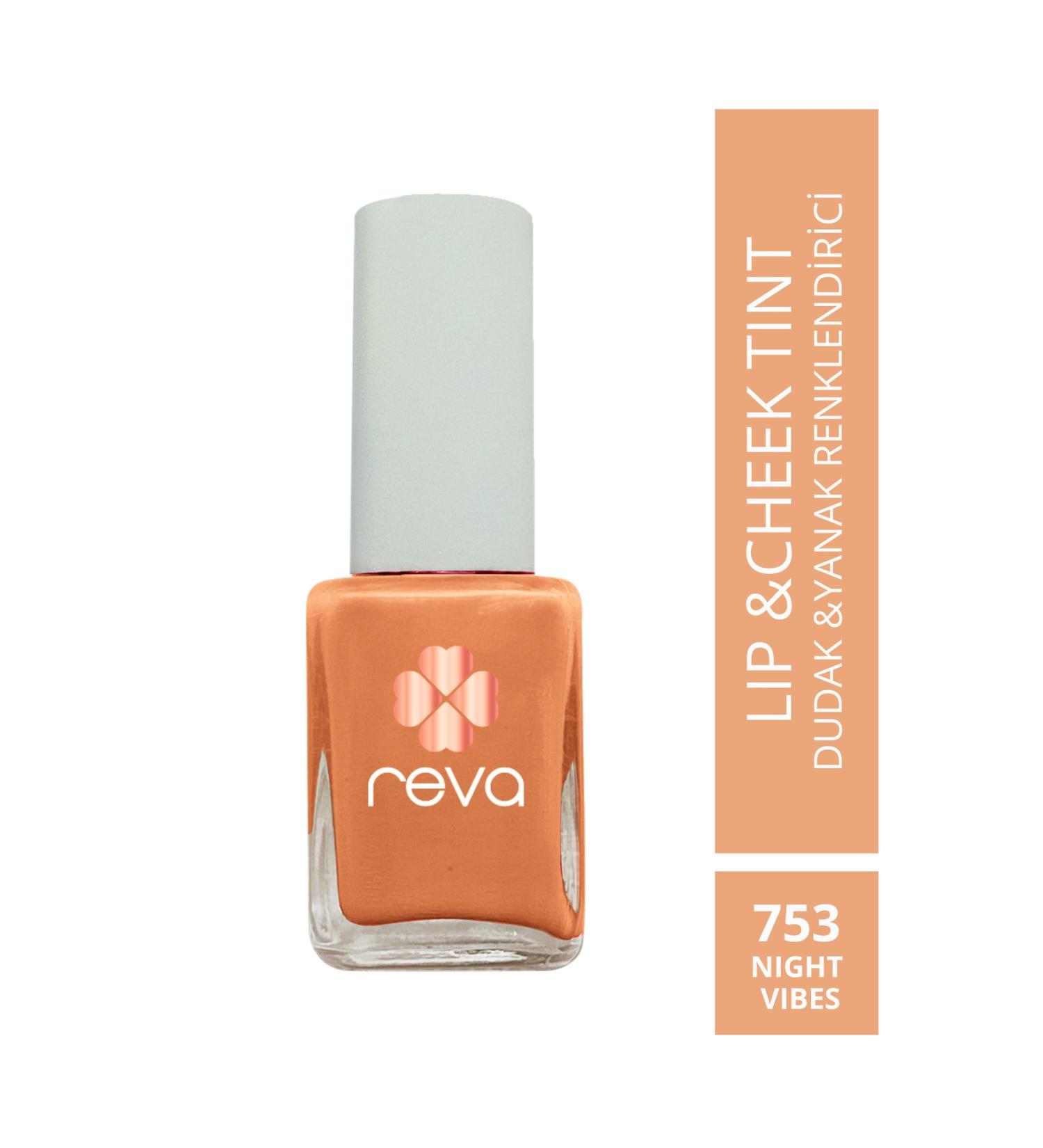 REVA Salmon Lip & Cheek Tint Night Vibes No:753 10 ml