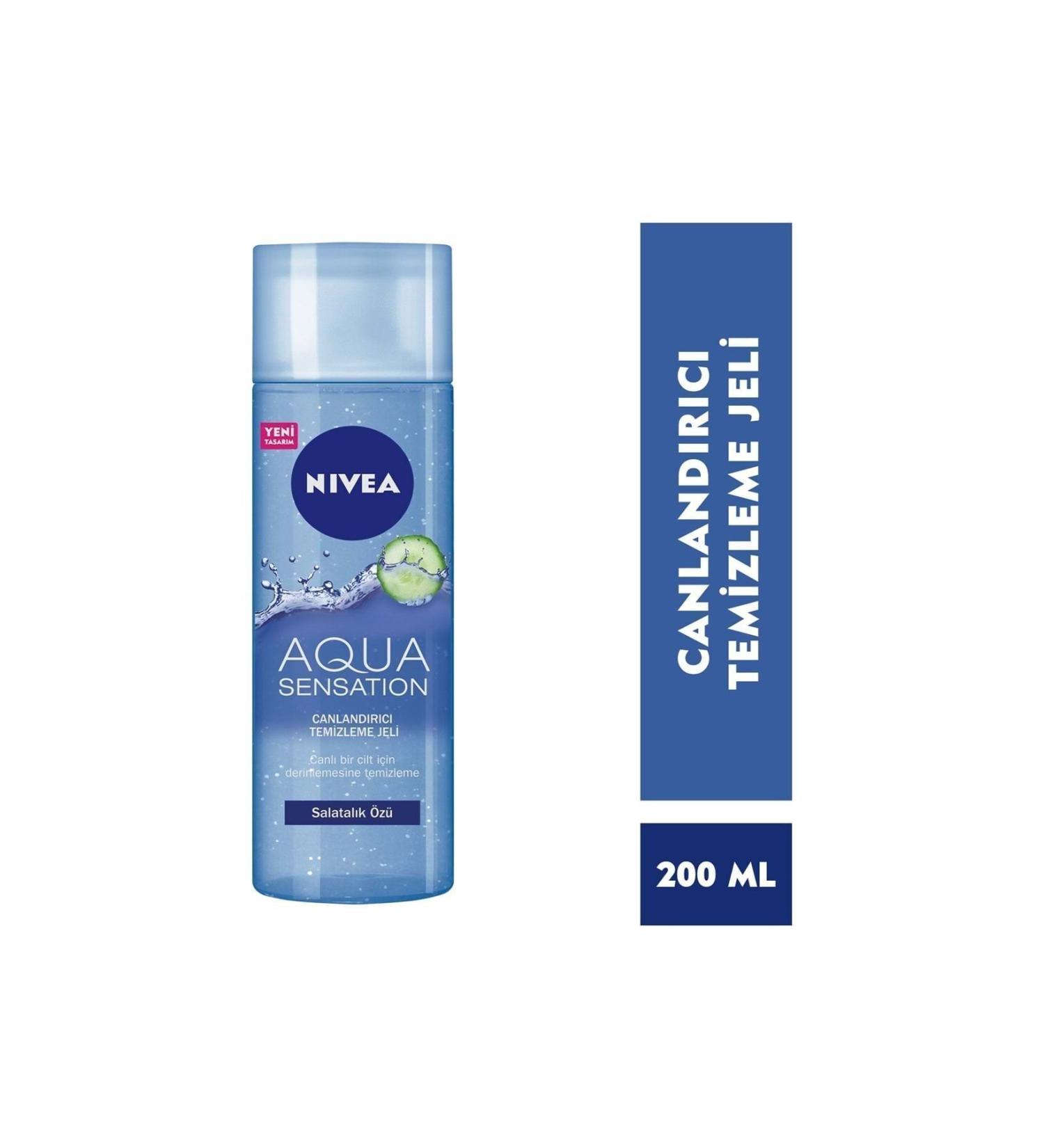 NIVEA Aqua Sensation Refreshing Facial Cleansing Gel 200 ml
