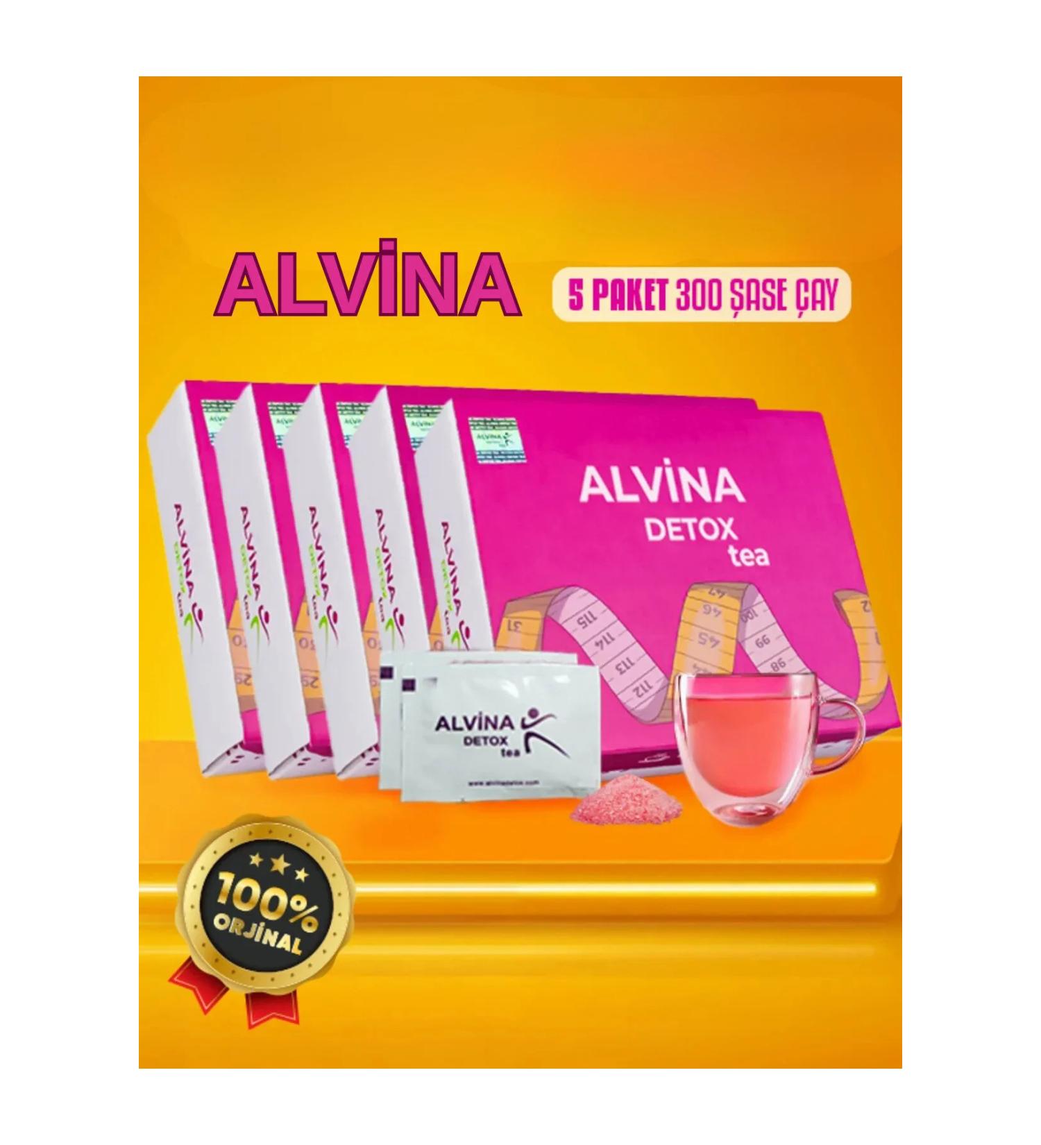 ALVİNA DETOX Alvina Detox tea Five Pack