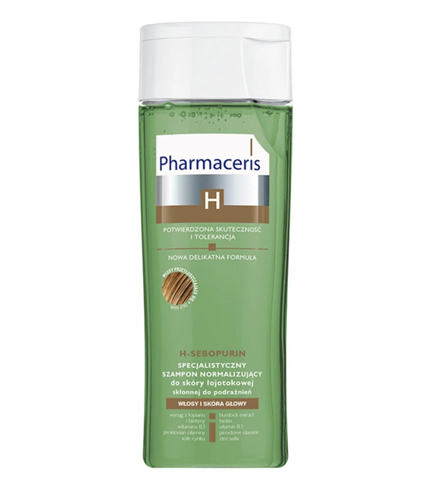 Pharmaceris H-sebopurin Professional Normalizing Shampoo For Seborrhoeic Scalp 250 ml - Buy Online on GoSupps.com