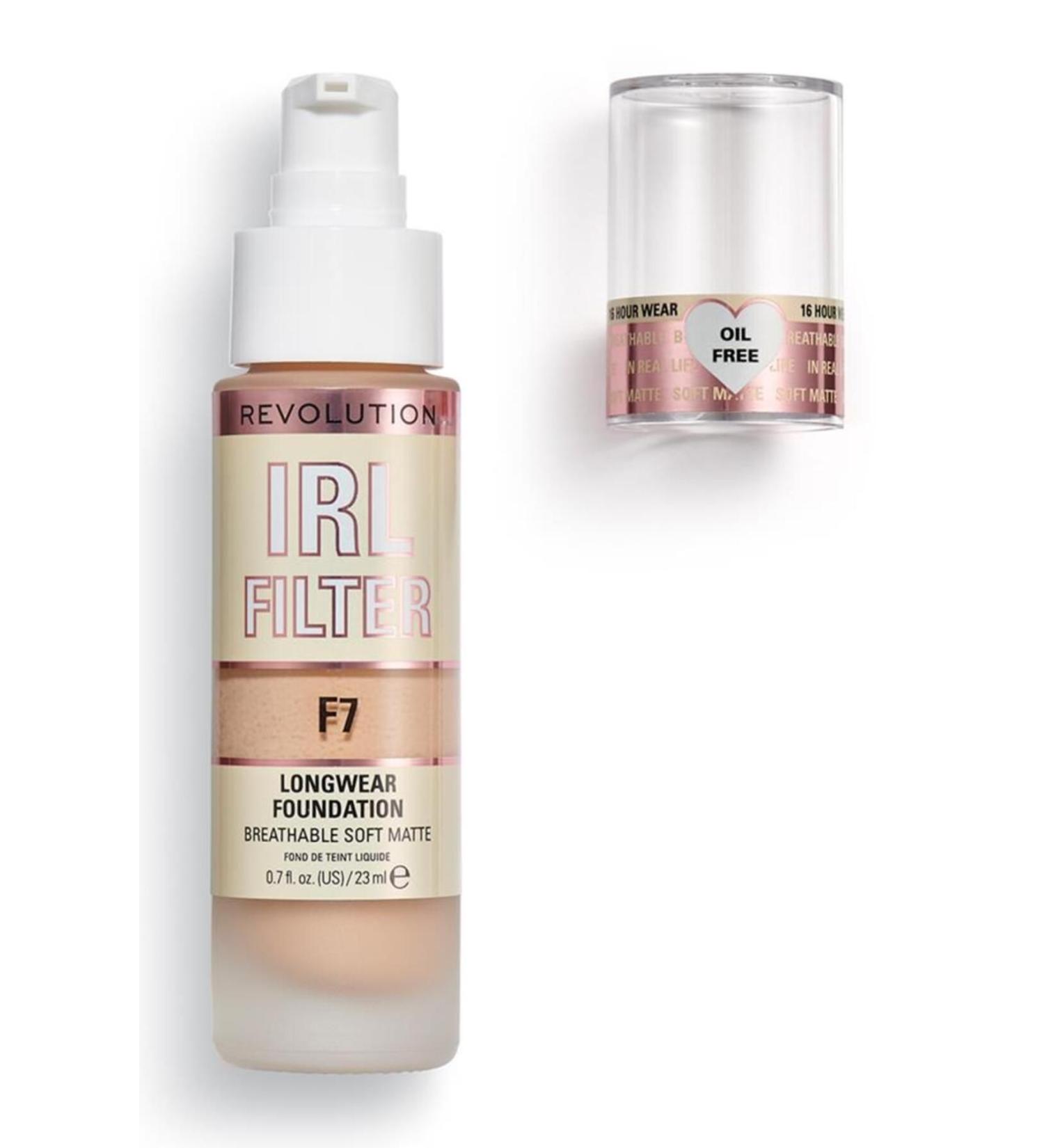 Revolution Irl Filter Foundation F7 - Buy Online on GoSupps.com