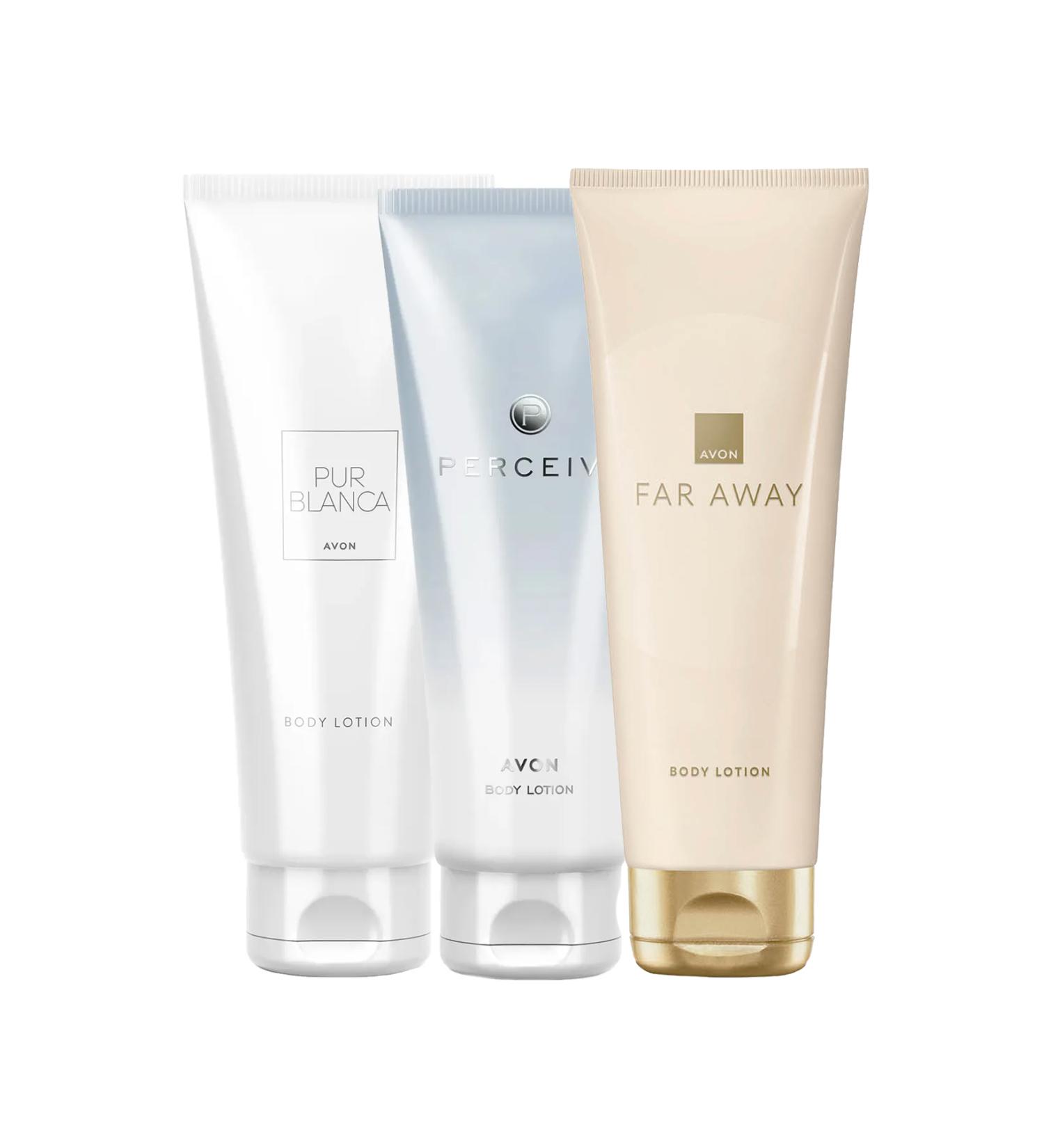 Avon Far Away Pur Blanca and Perceive Body Lotion Set - Buy Online on GoSupps.com