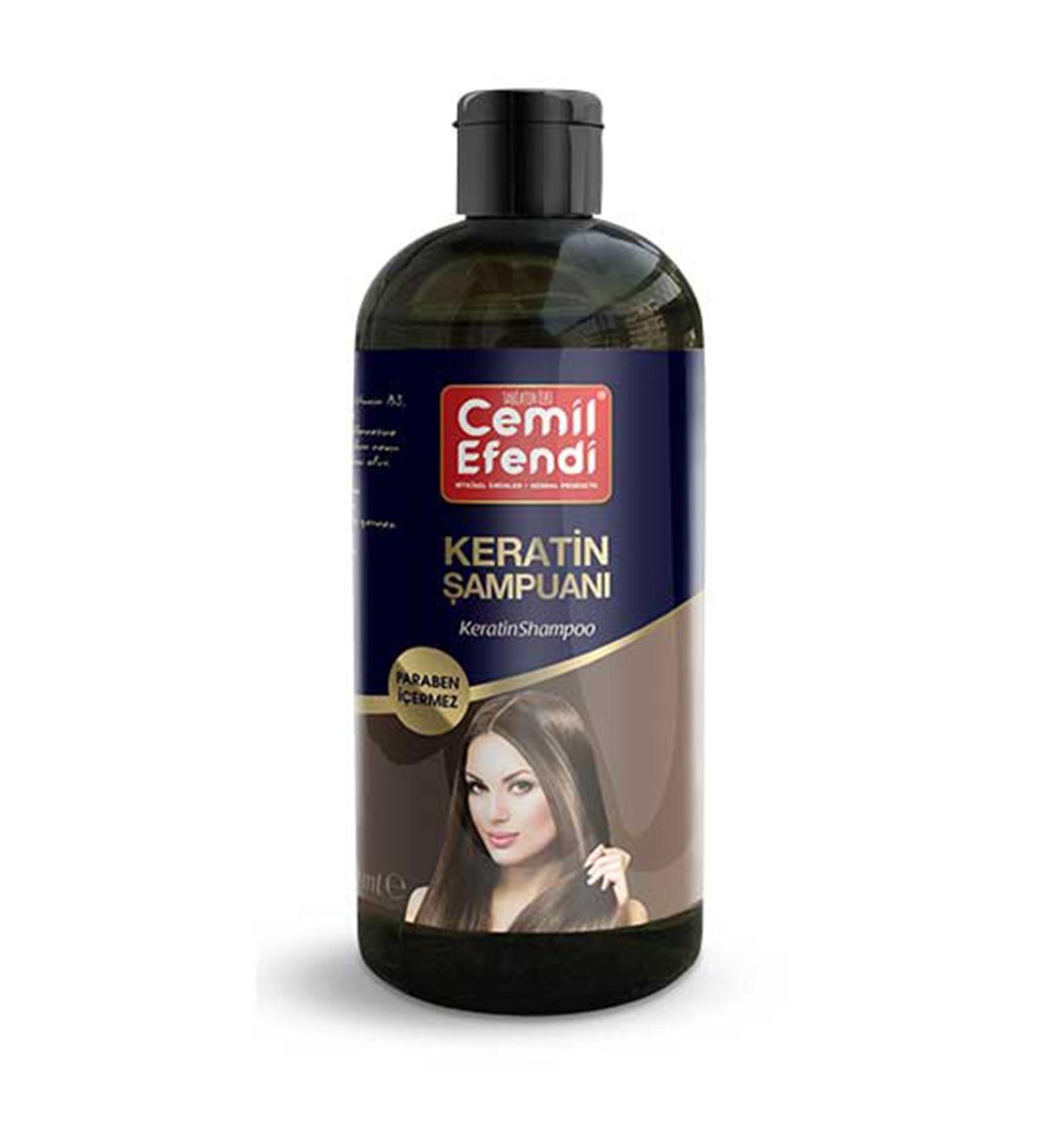 Keratin Shampoo for Weak Hair 400 Ml. - Lisinya