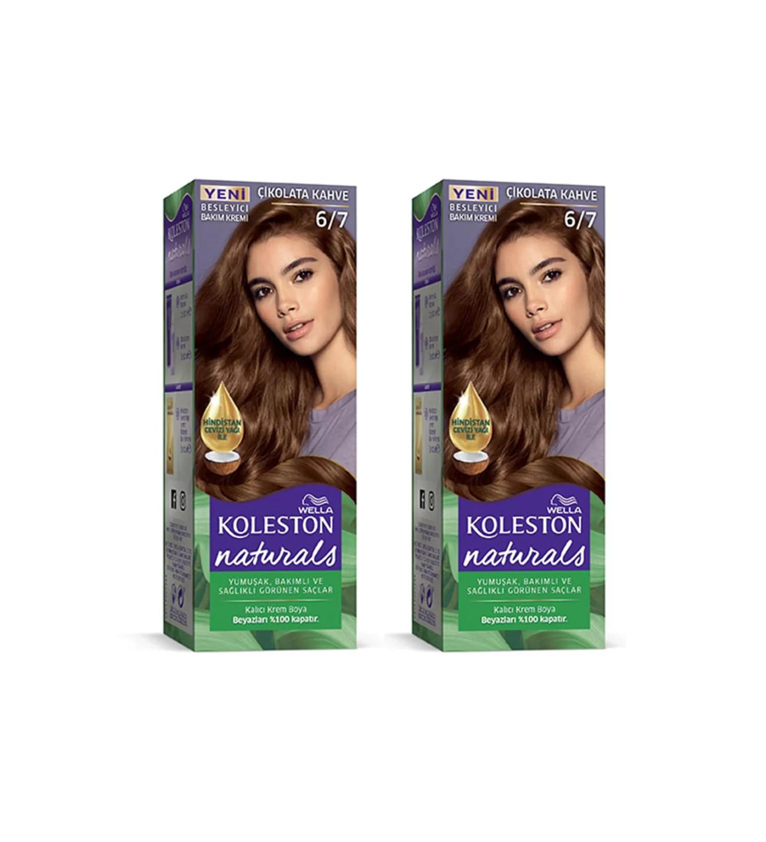 Skygo Naturals Hair Dye Chocolate Brown 6/7 2x Pack