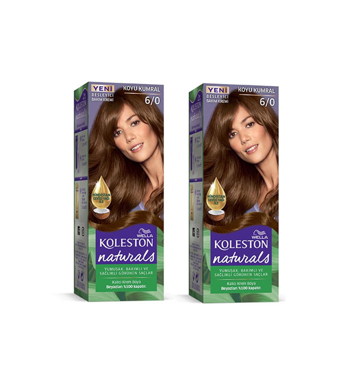 karacada Naturals Hair Dye Dark Blonde 6/0 2x Pack - KRC3550-9568