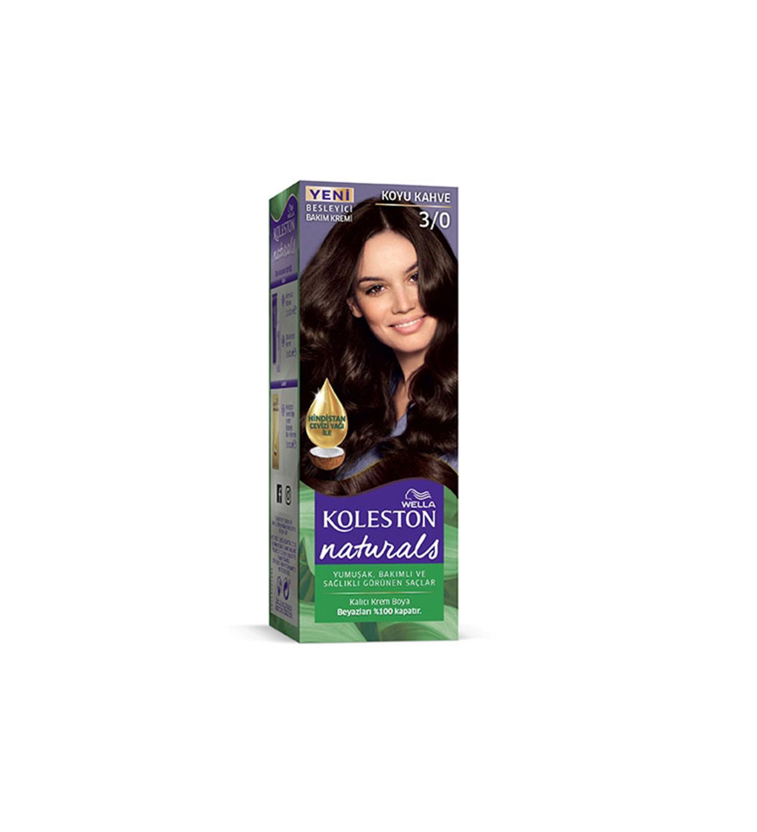 DEL ORMAN Naturals Hair Dye Dark Brown 3/0