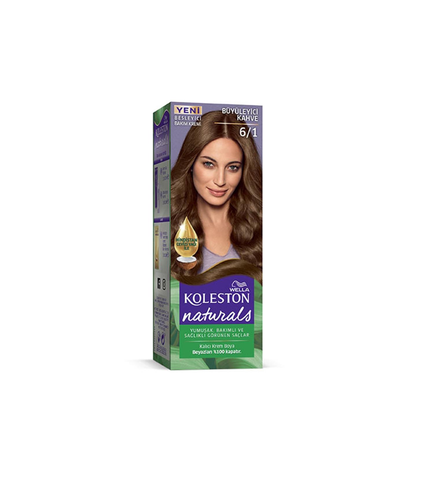 sahbulstore Naturals Hair Dye Fascinating Brown 6/1 - SBS5575-1481
