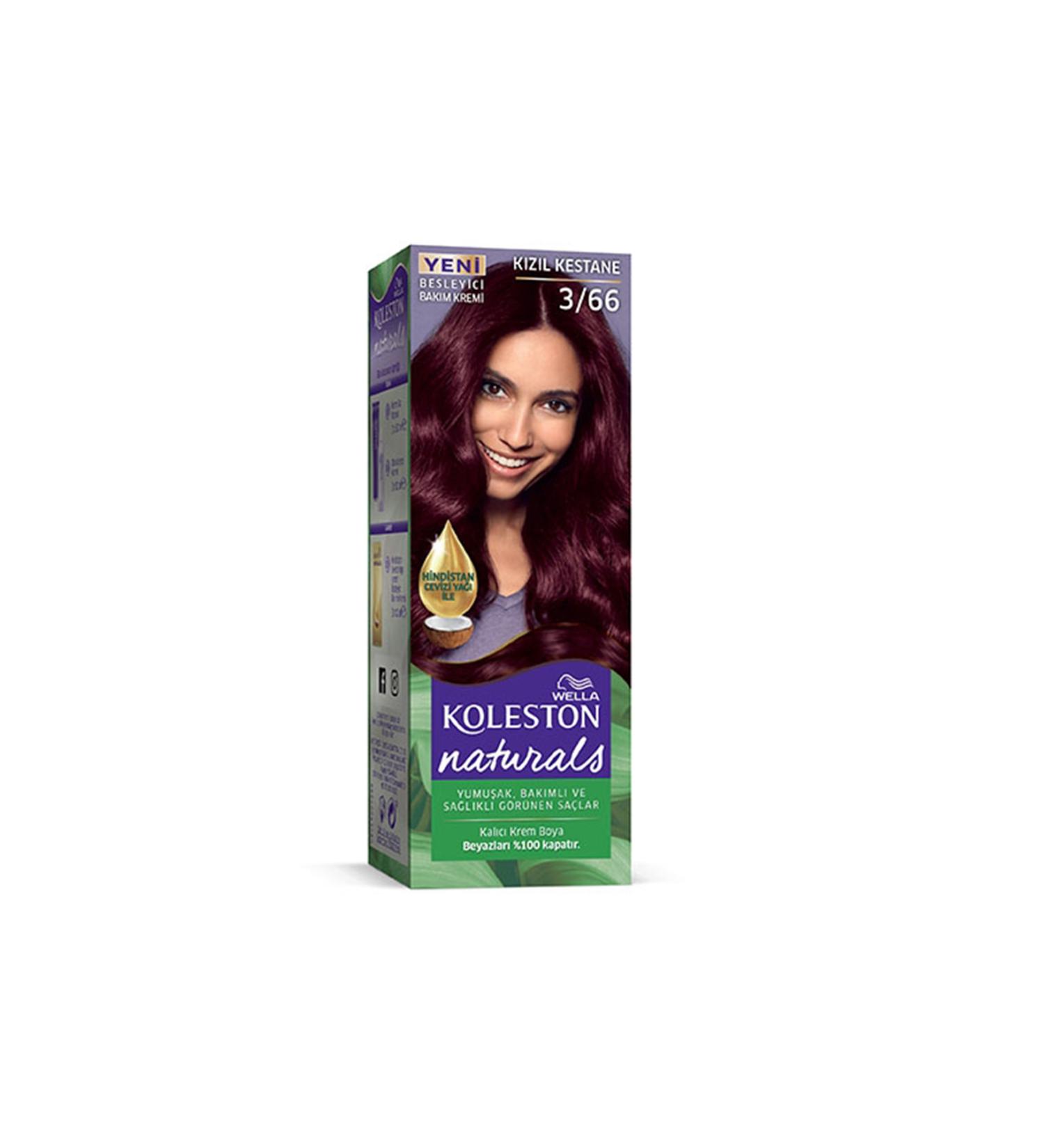 Naturals Hair Dye Red Chestnut 3/66 - DVG5244-7028