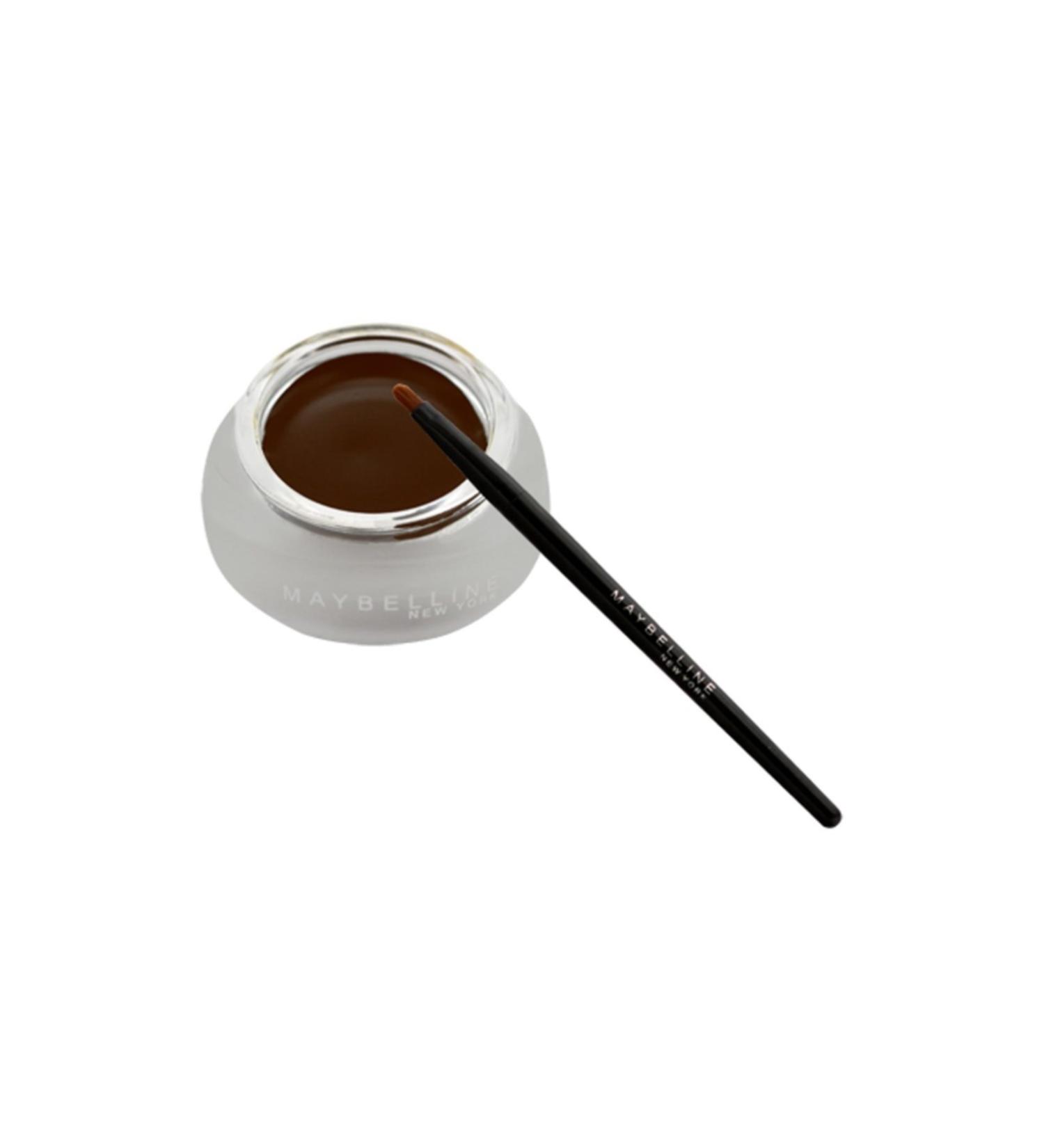 Maybelline New York Gel Brown Eyeliner - Eyestudio Lasting Drama Gel Eyeliner 24H 02 Brown - Buy Online on GoSupps.com