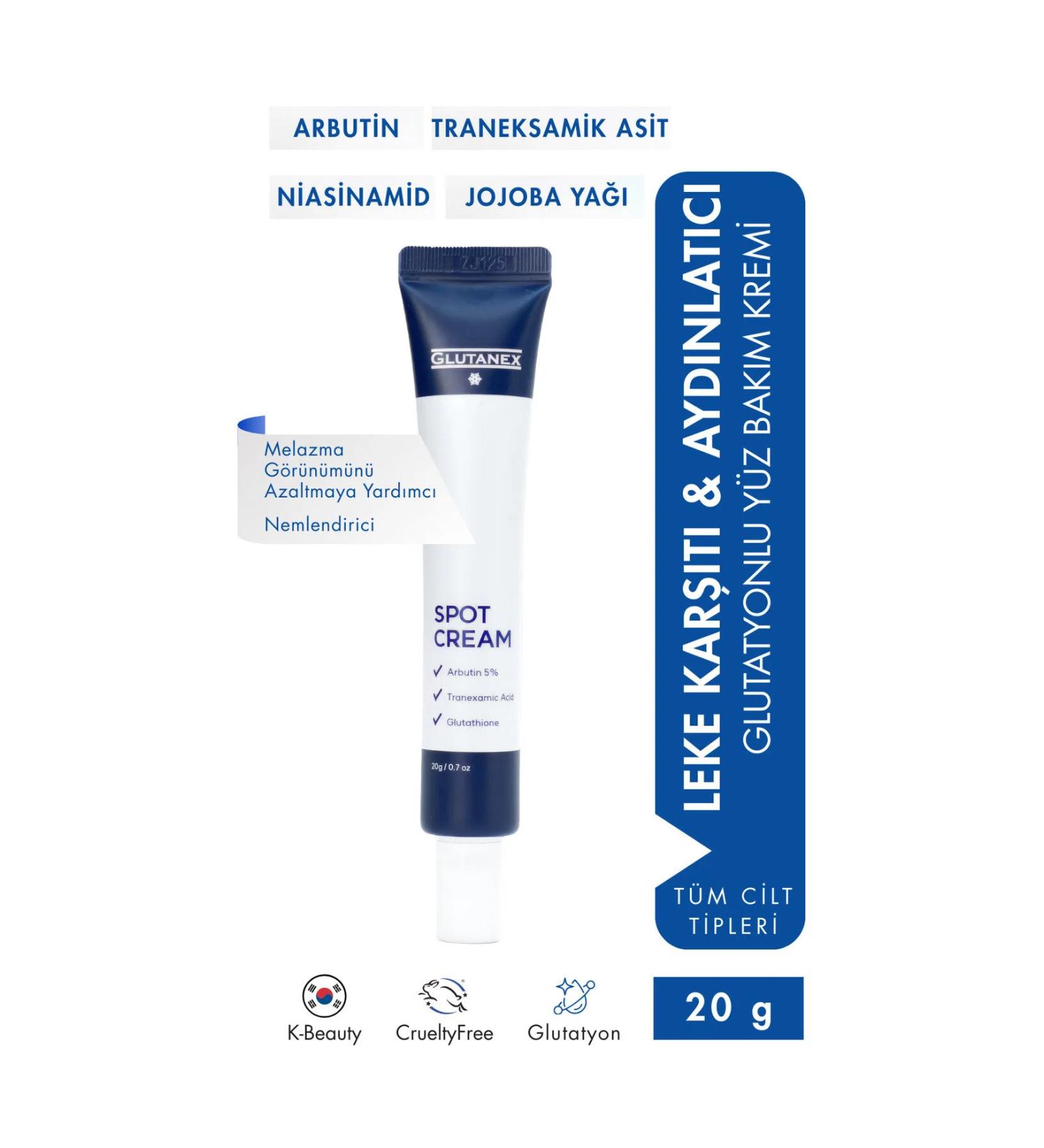 GLUTANEX Spot Cream Anti-Spot Brightening Skin Care Cream - Buy Online on GoSupps.com