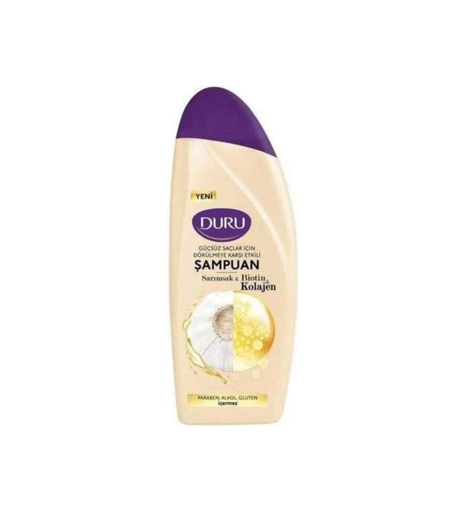 Duru Shampoo 500ml. Garlic&biotin&collagen