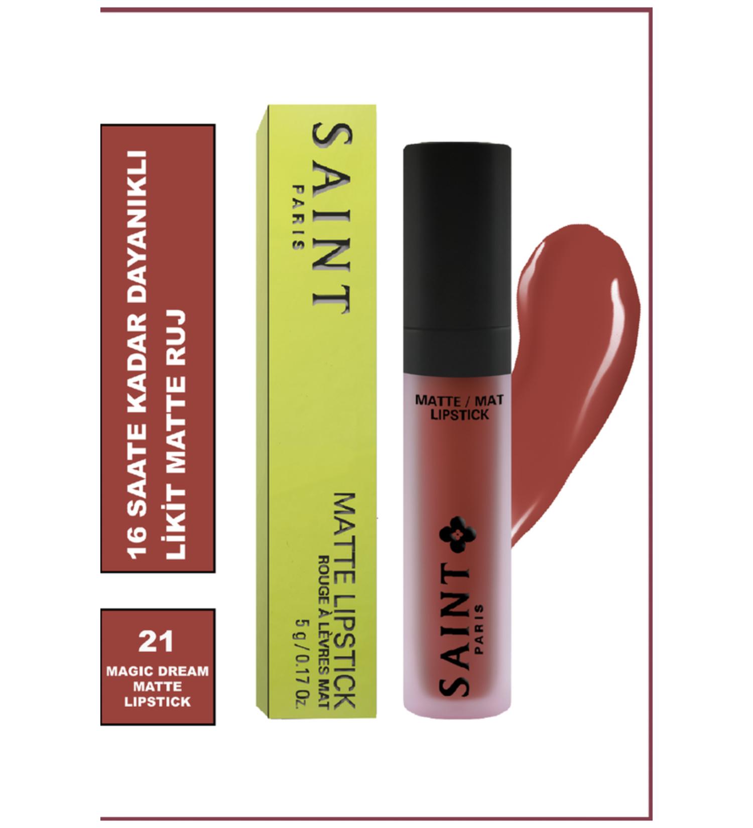 saint Paris Matte Lipstick 21 Magic Dream