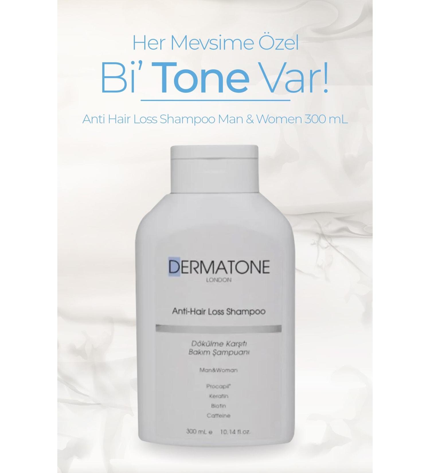 DERMATONE Anti Hair Loss Shampoo | Anti Hair Loss Shampoo | Procapil Biotin Keratin Caffeine