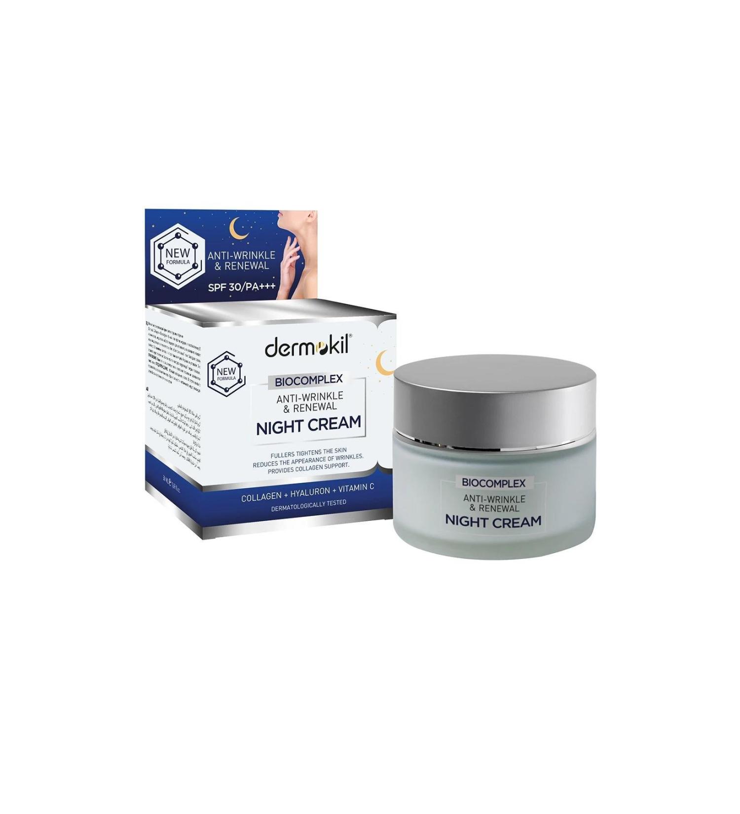 Dermokil Anti-Wrinkle & Regenerating Night Cream 50 ml