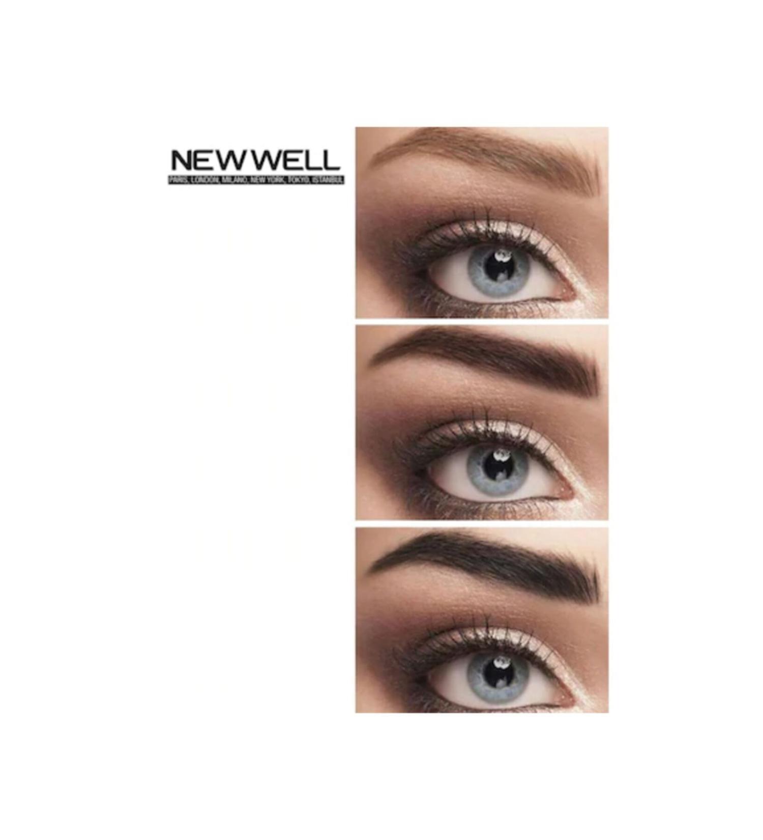 New Well Makeover Black Eyebrow Eyelash Dye Black 15 ML