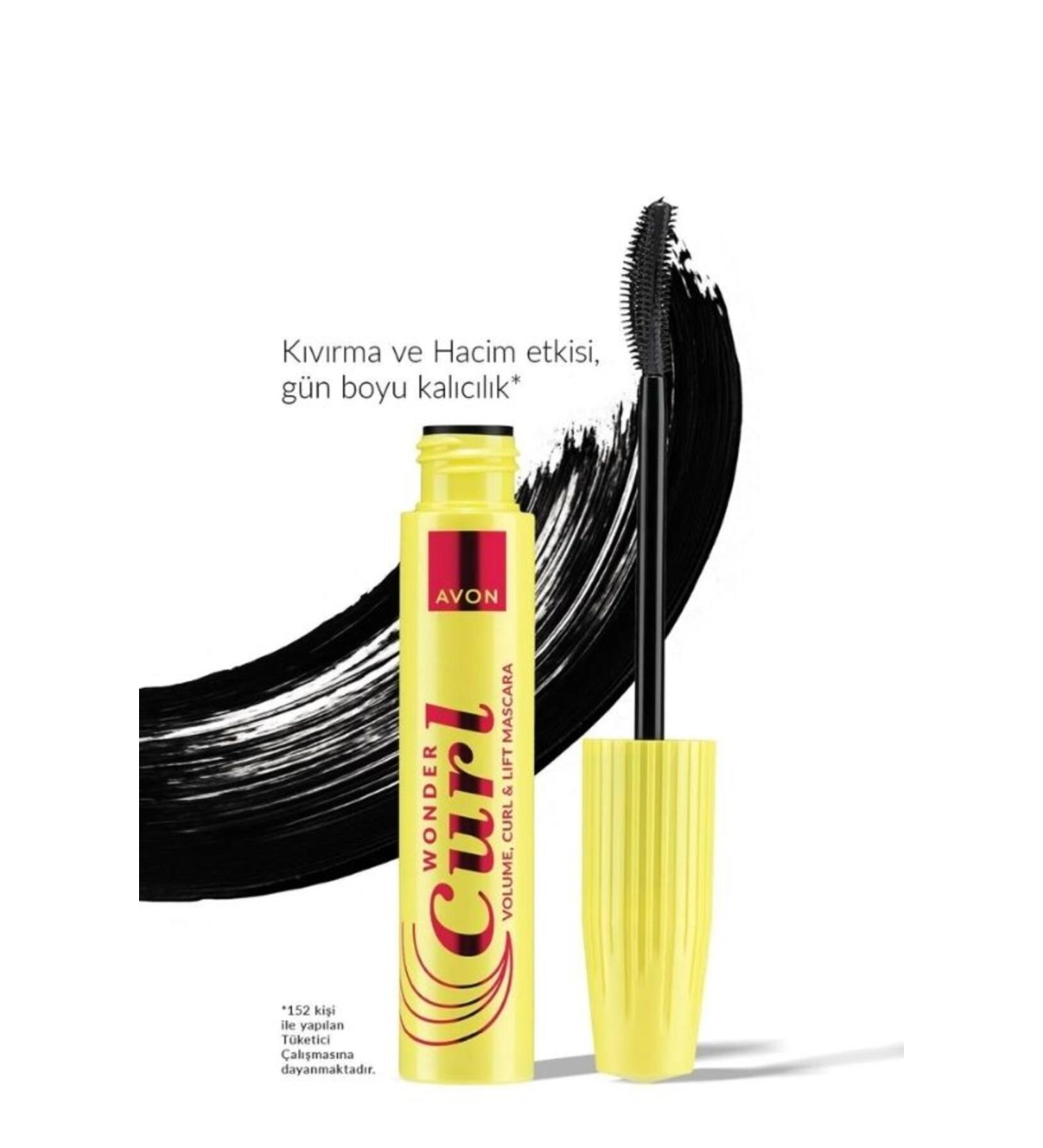 Avon Wonder Curl Volume Curling and Lifting Mascara Blackest Black - Buy Online on GoSupps.com