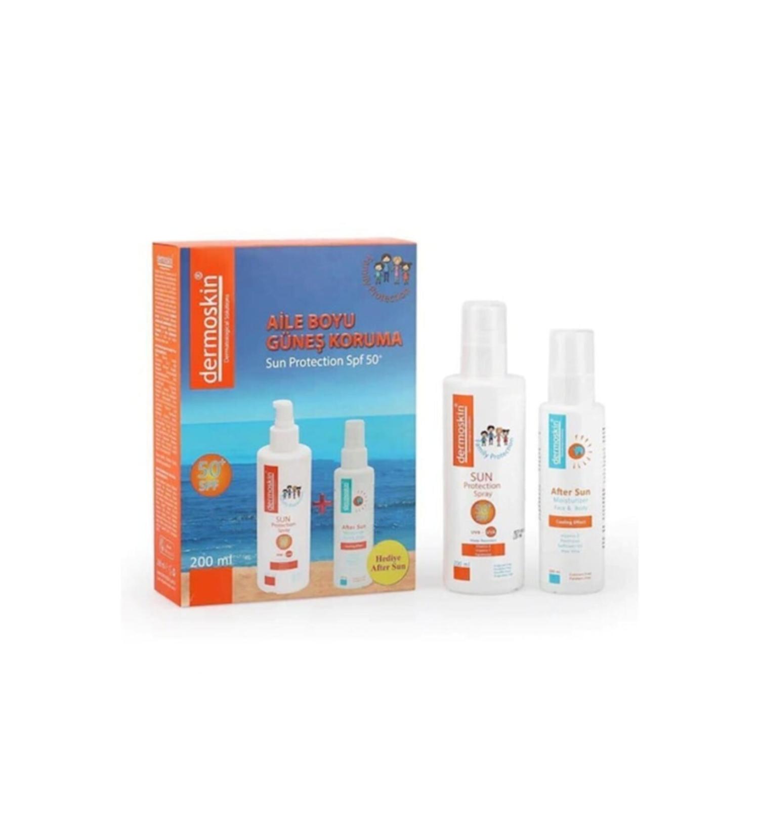 Dermoskin Sun Protection Spf 50 Family Size - After Sun Gift