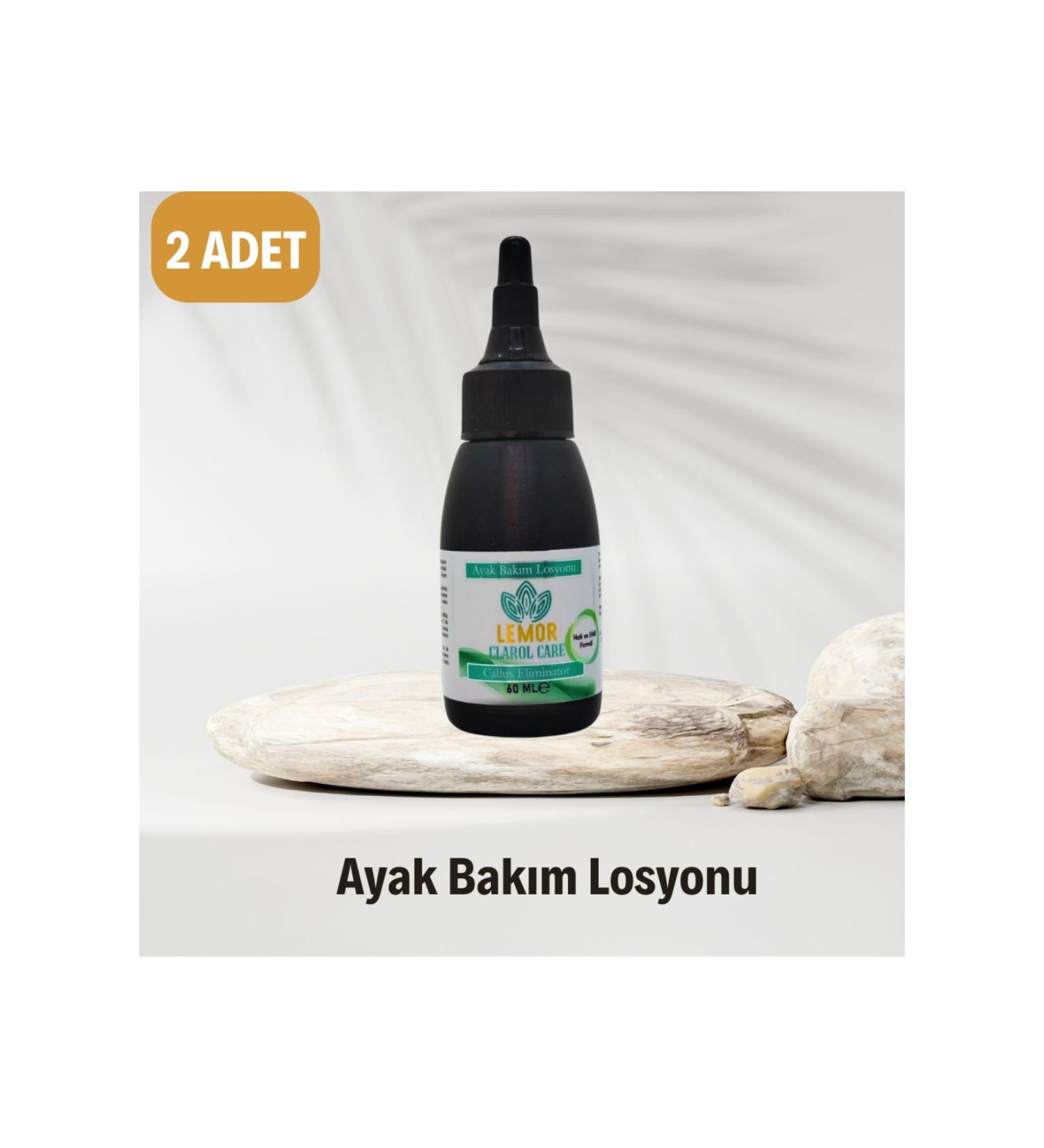 Clarol Callus Foot Care Lotion Heel Stiffness Remover 60 ml 2 PCS
