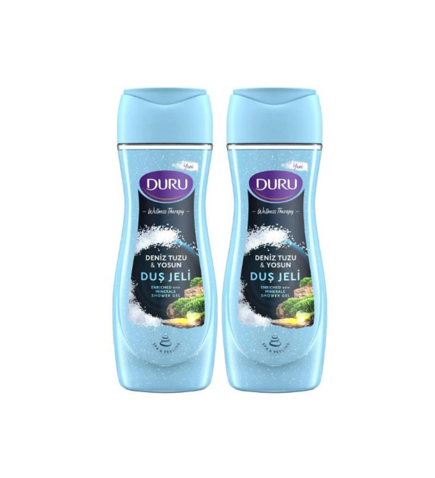 Evyap Duru Shower Gel WellnessThreapy Sea Salt & Algae 450 ml + 450 ml