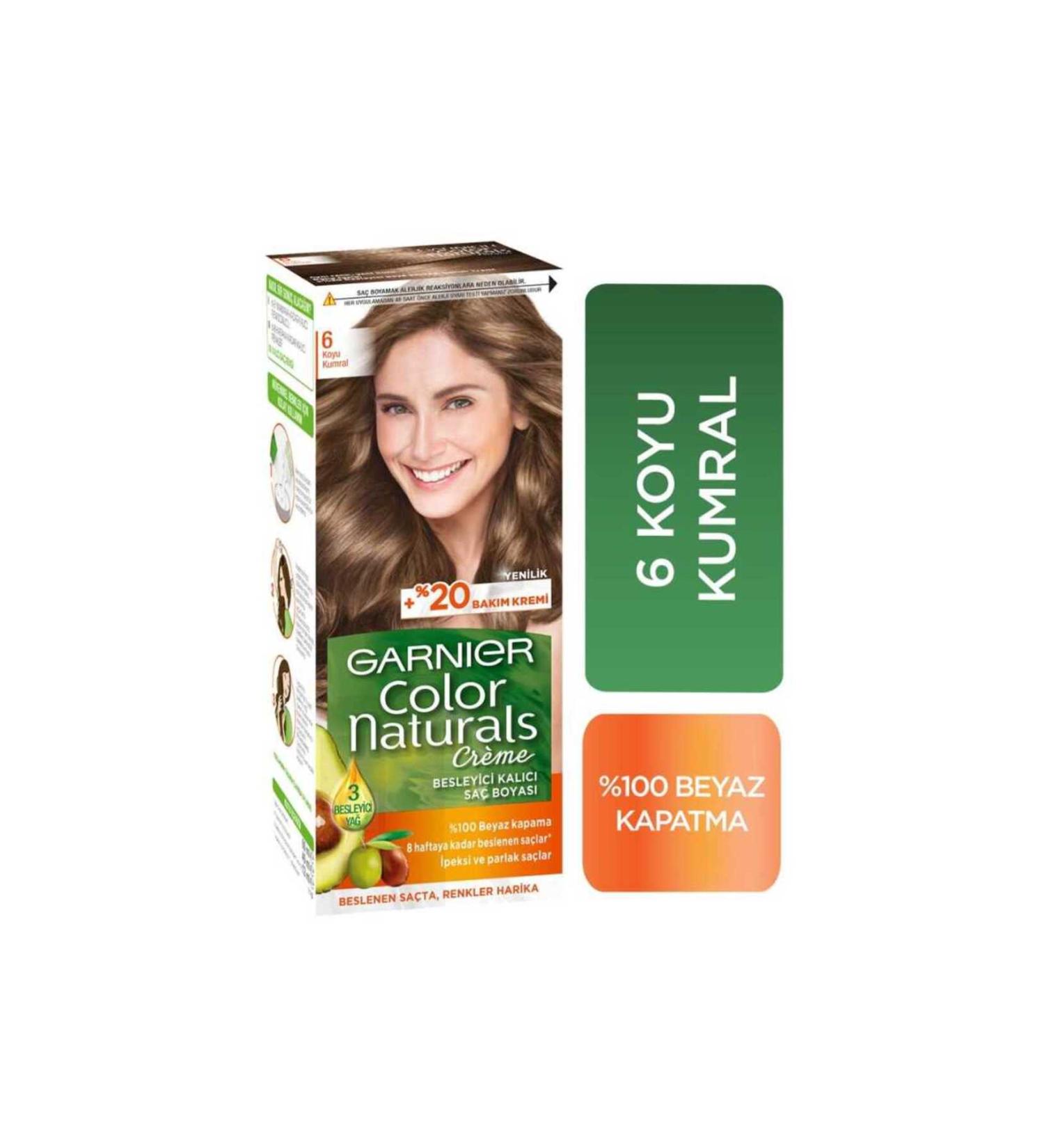 Garnier Color Naturals Hair Dye 6 Dark Blonde