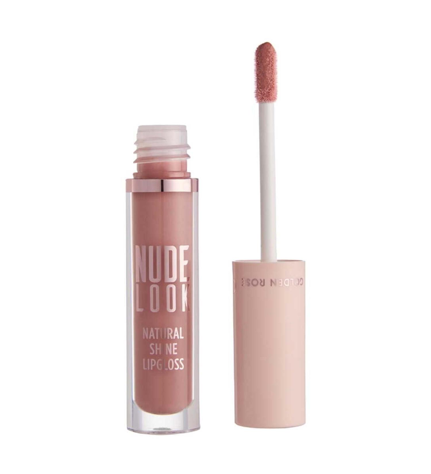 Golden Rose Nude Look Natural Shine Lipgloss-02 Pinky Nude-naturel Colored Lip Gloss