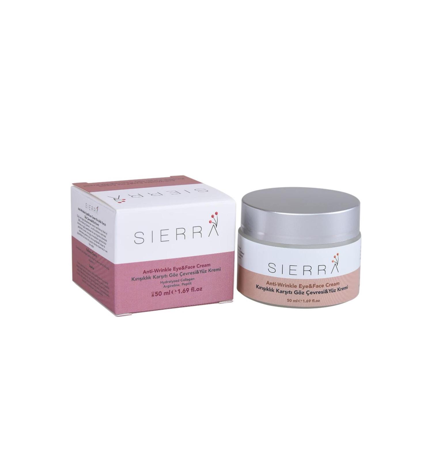 High Sierra Sierra Anti Wrinkle Anti Wrinkle Eye Contour and Face Cream 50 ml