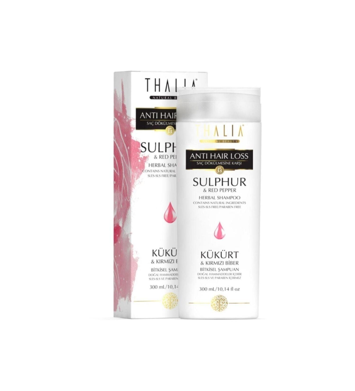 Thalia Sulfur And Red Pepper Shampoo 300 Ml.