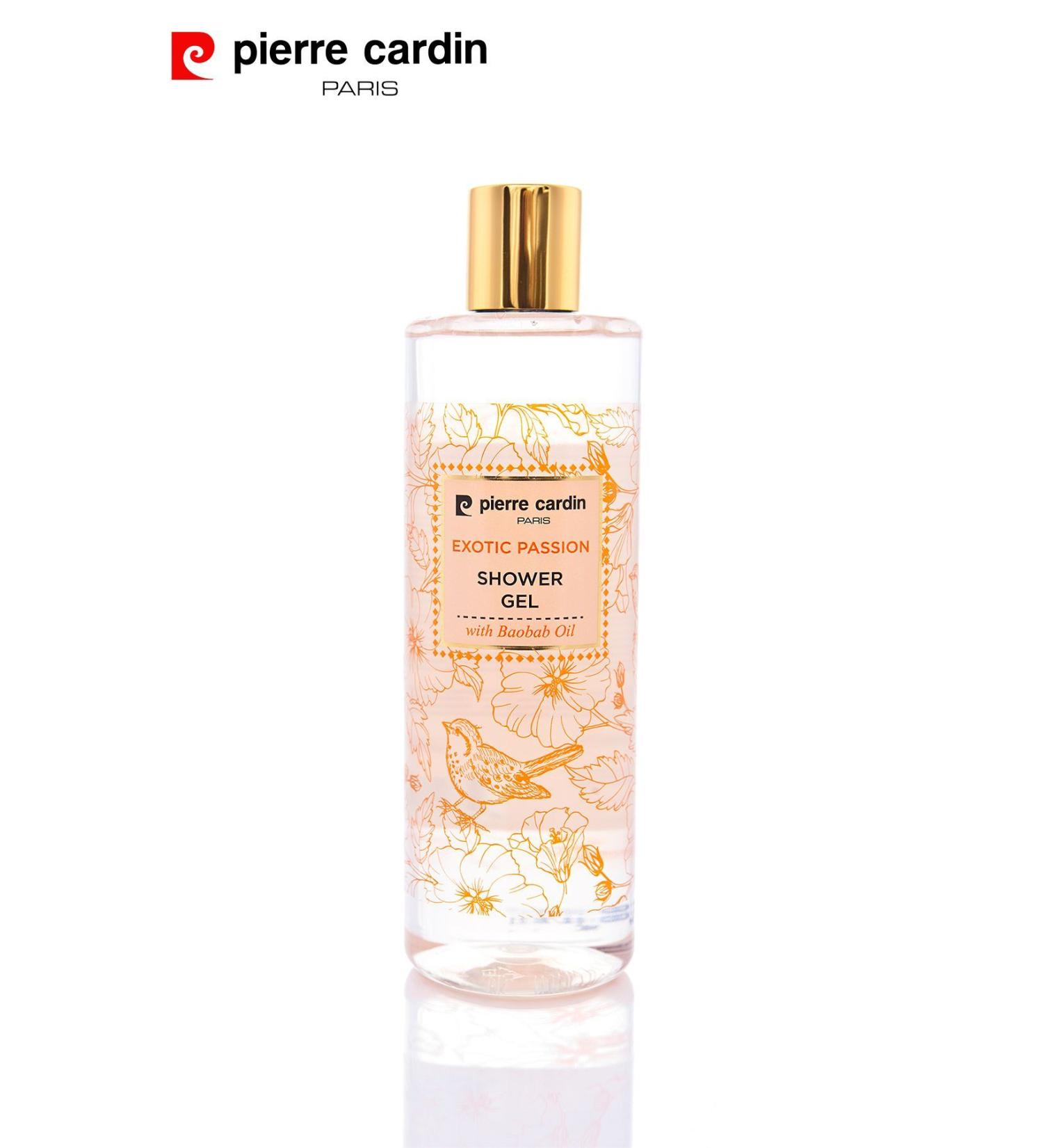 Pierre Cardin Exotic Passion Vitamin E Ph Balanced Revitalizing Shower Gel - 400 ml - Buy Online on GoSupps.com