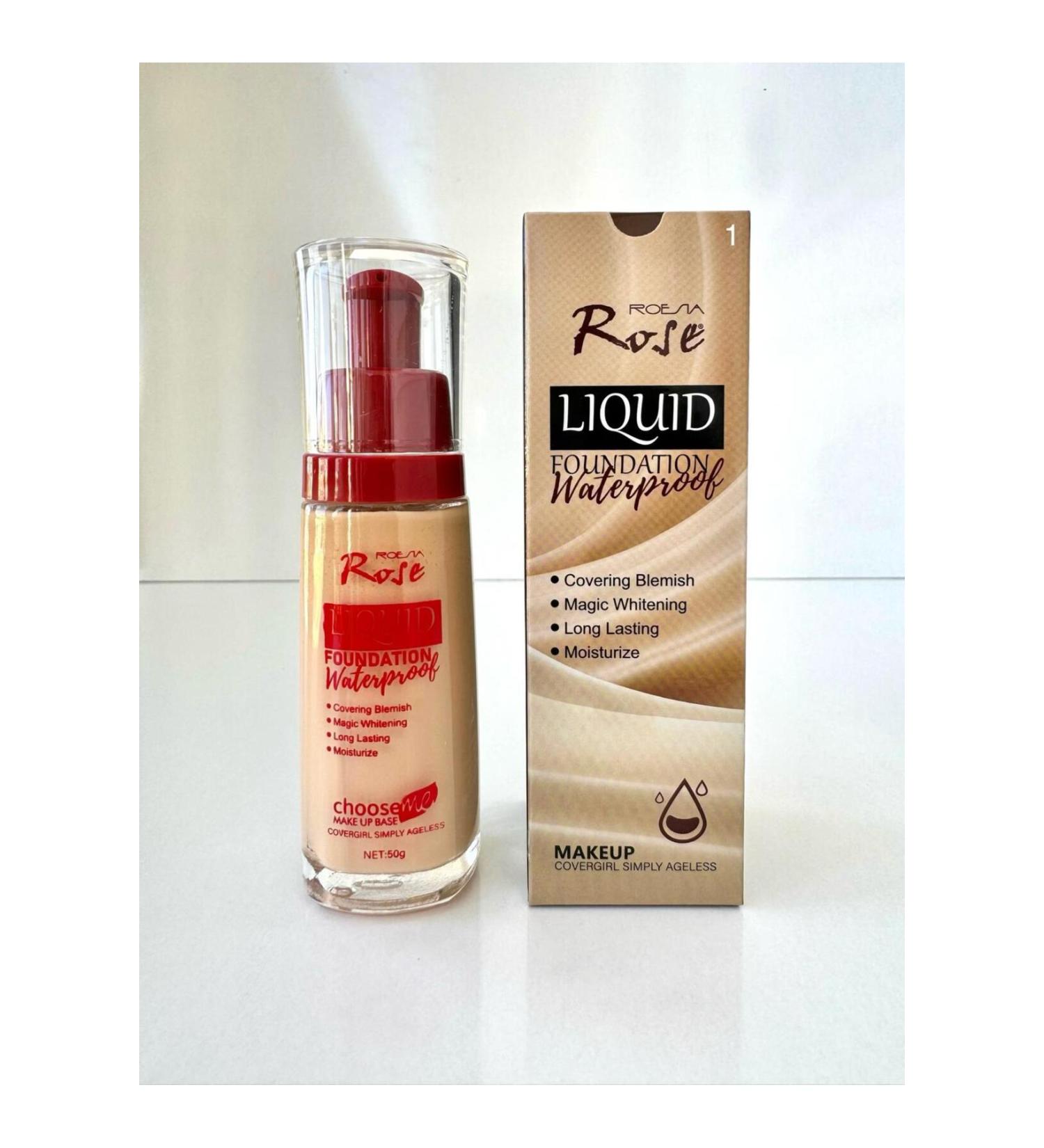Roesia Rose Cosmetics Rose Waterproof Liquid Foundation