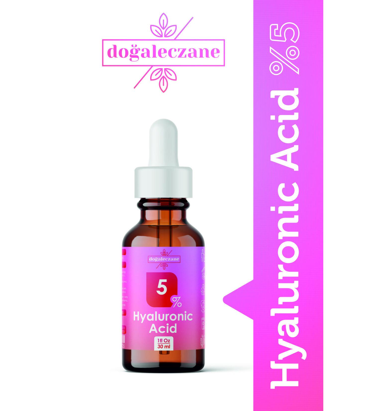 Natural Pharmacy Hyaluronic Acid 5% Plumping & Moisturizing Face Serum | Hyaluronic Acid 5% Hyaluronic Acid 5% Serum