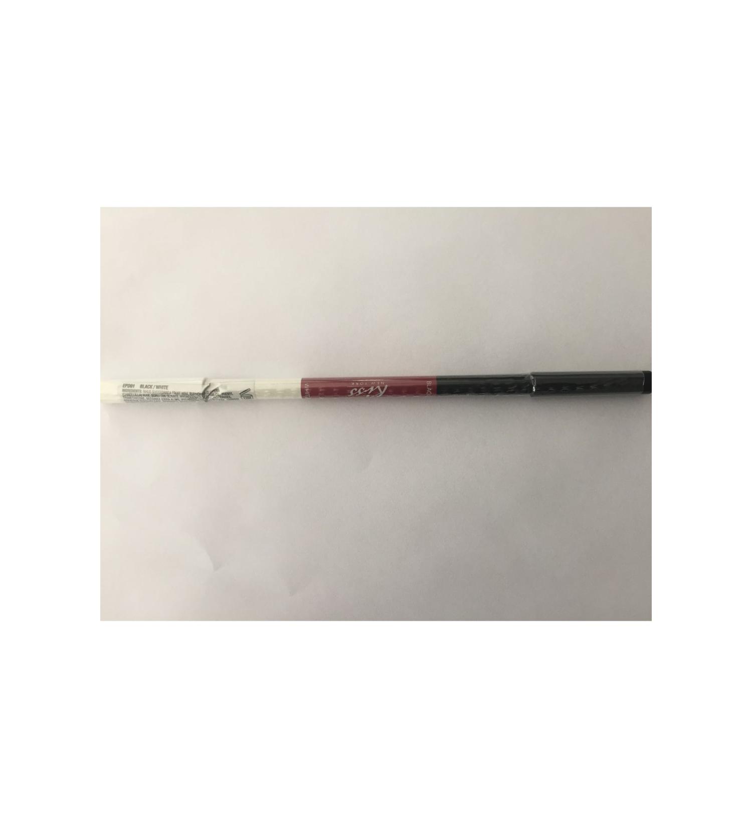 Kiss EPD01 DOUBLE COLOR EYE LINER BLACK WHITE