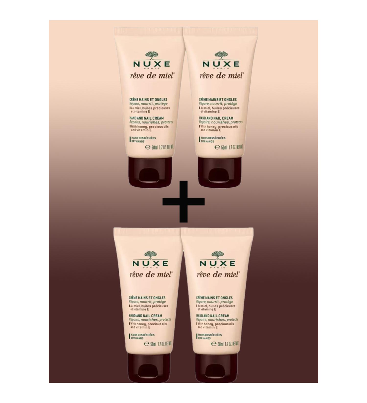 Nuxe Reve de Miel Creme Mains et Ongles 2x50 ml