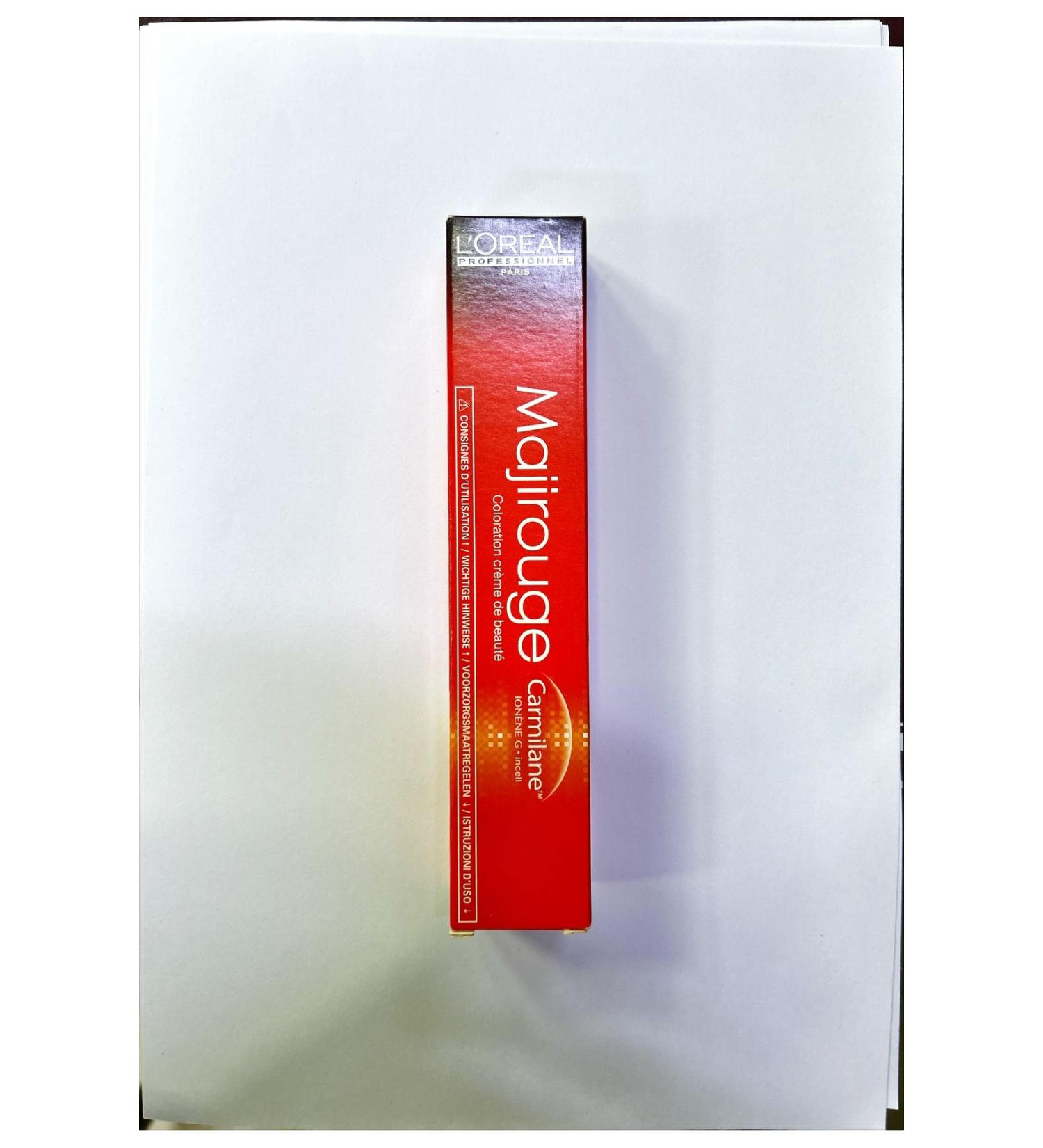 L'oreal Professionnel Loreal Majirel Majirouge Hair Dye 6.44 Dark Blonde Intense Copper 50ml