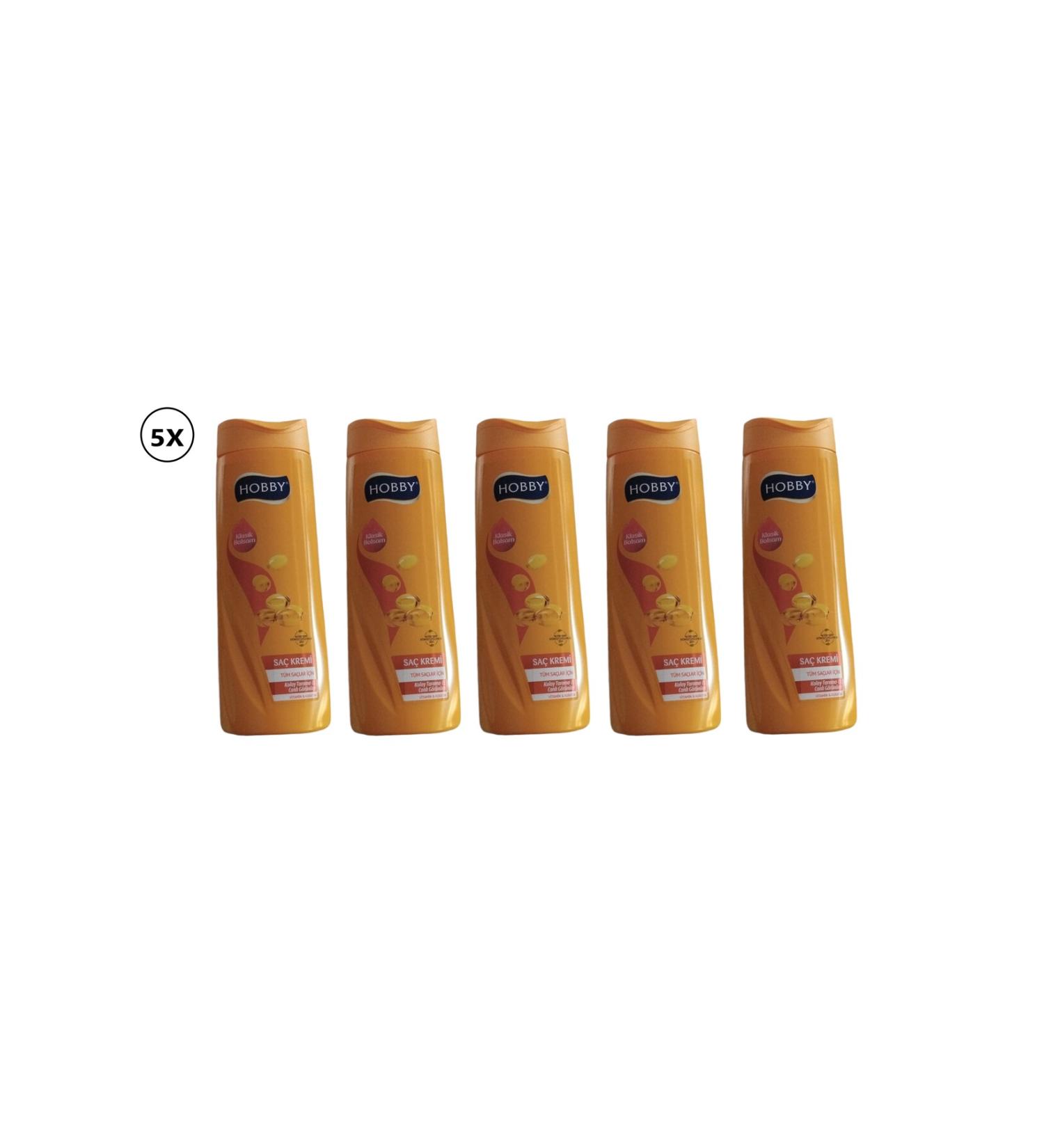 Hobby Classic Balsam Hair Conditioner 500 Ml X 5 PCS