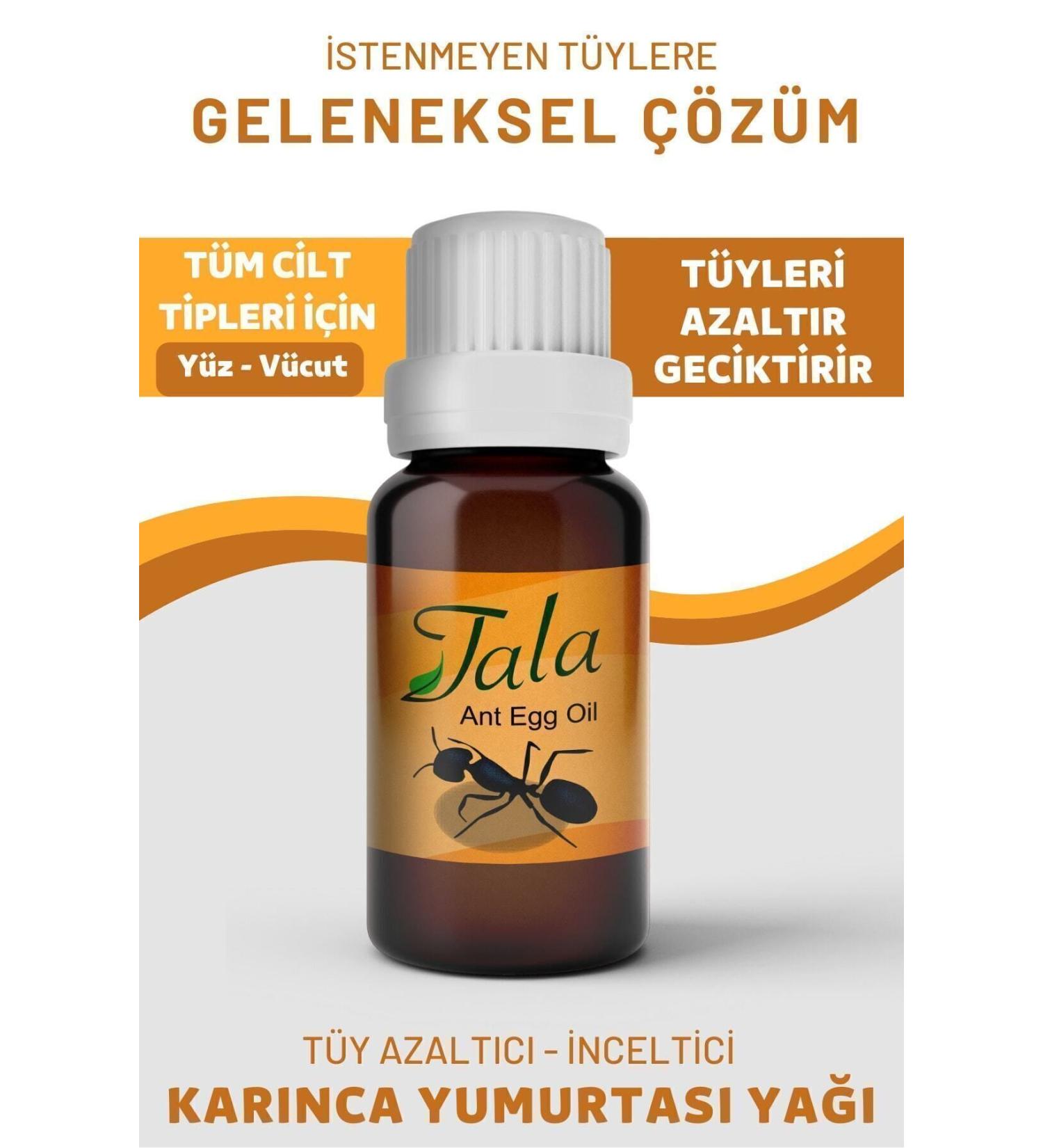 Tala Ant Egg Oil Hair Reducing Hair Thinning Hair Removal 20 Ml - Buy Online on GoSupps.com