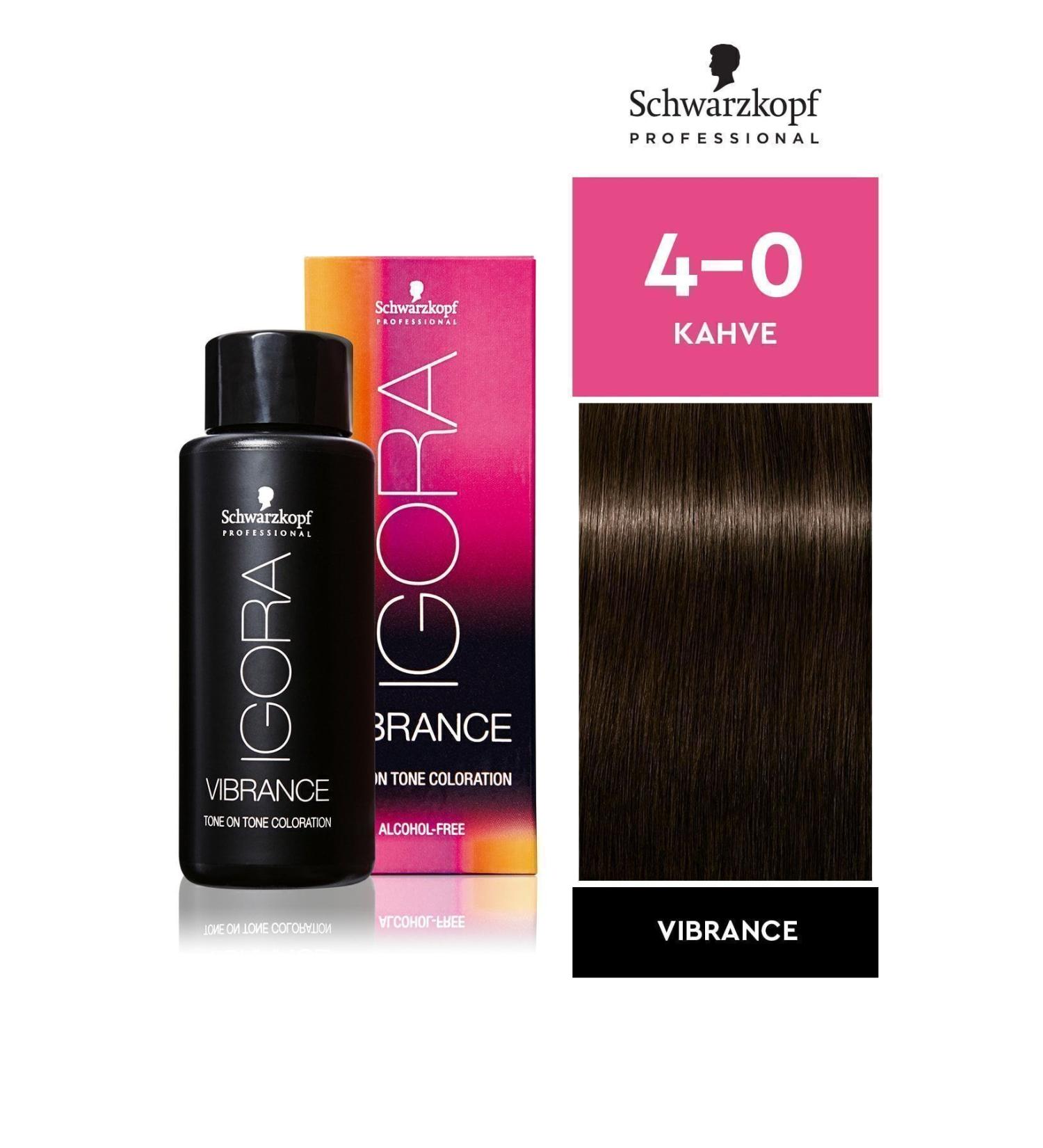 Igora Vibrance 4-0 Brown Hair Dye 60 ml - Buy Online on GoSupps.com