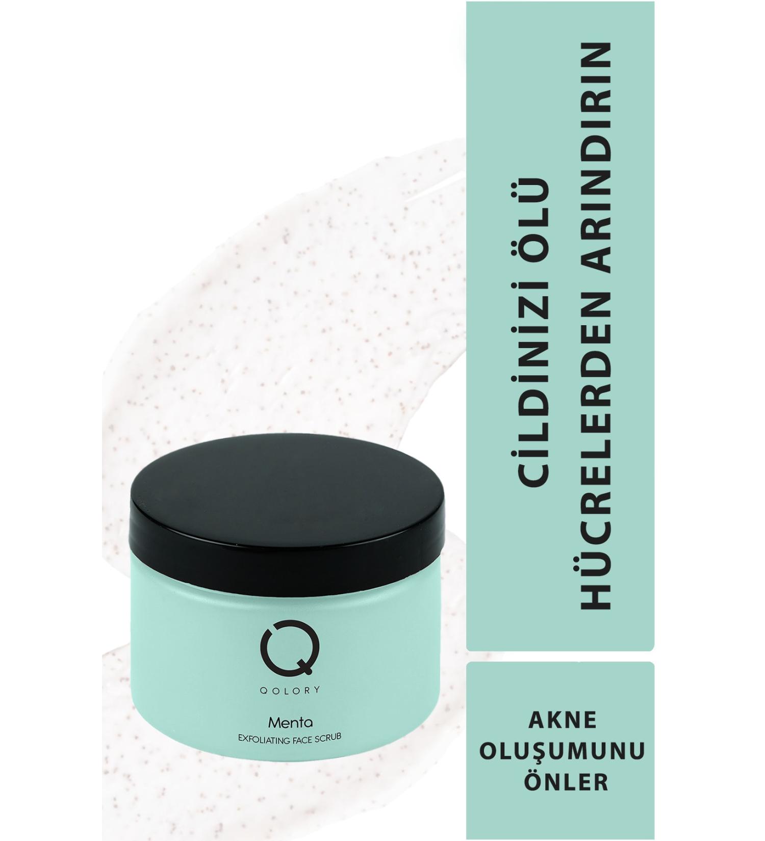 Qolory Menta Purifying & Regenerating Face Peeling 150 ml - Face Scrub