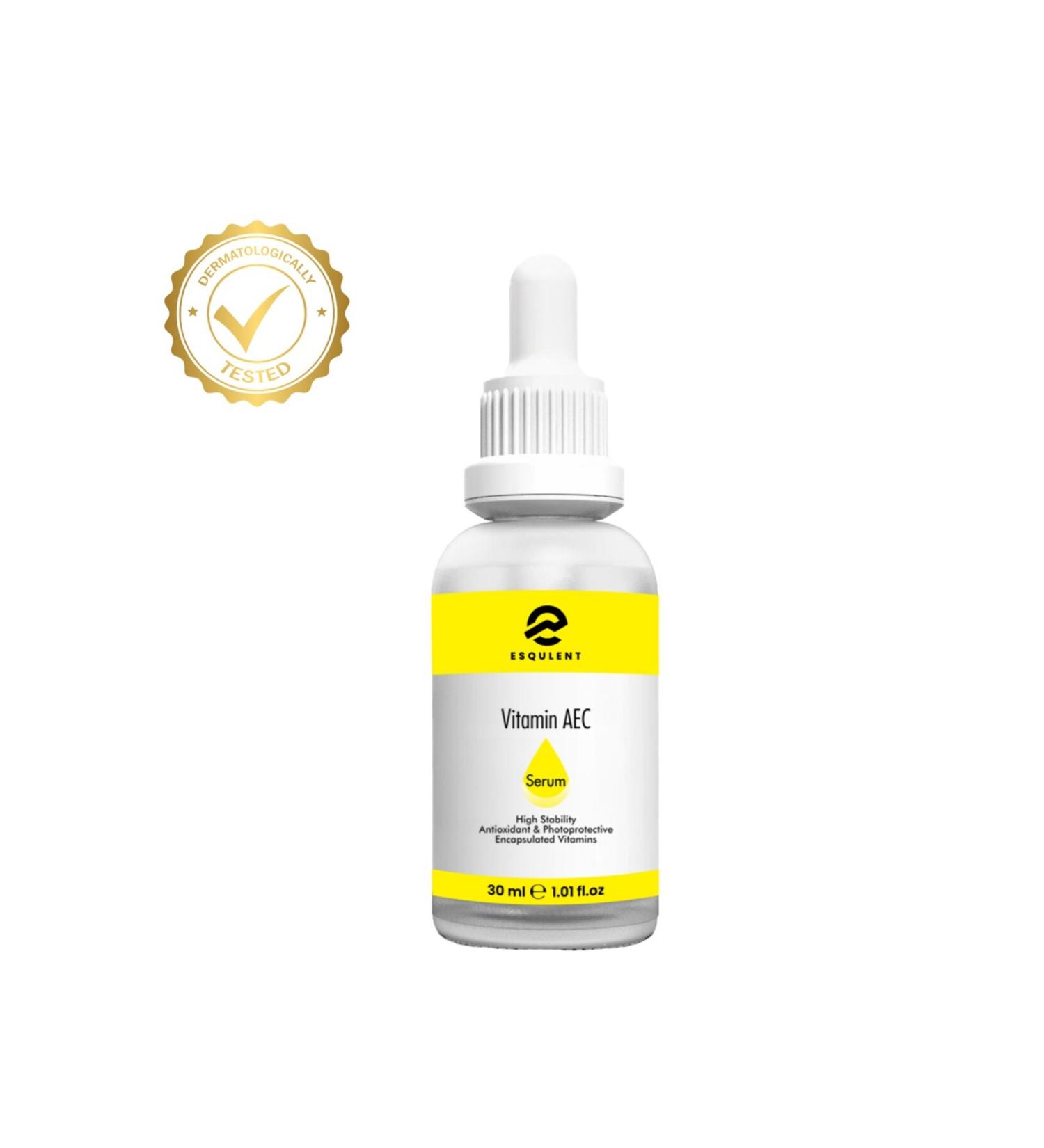 Esqulent Vitamin AEC Serum - Revitalizing Brightening Serum with Vitamins A E and C 30 ml - Buy Online on GoSupps.com