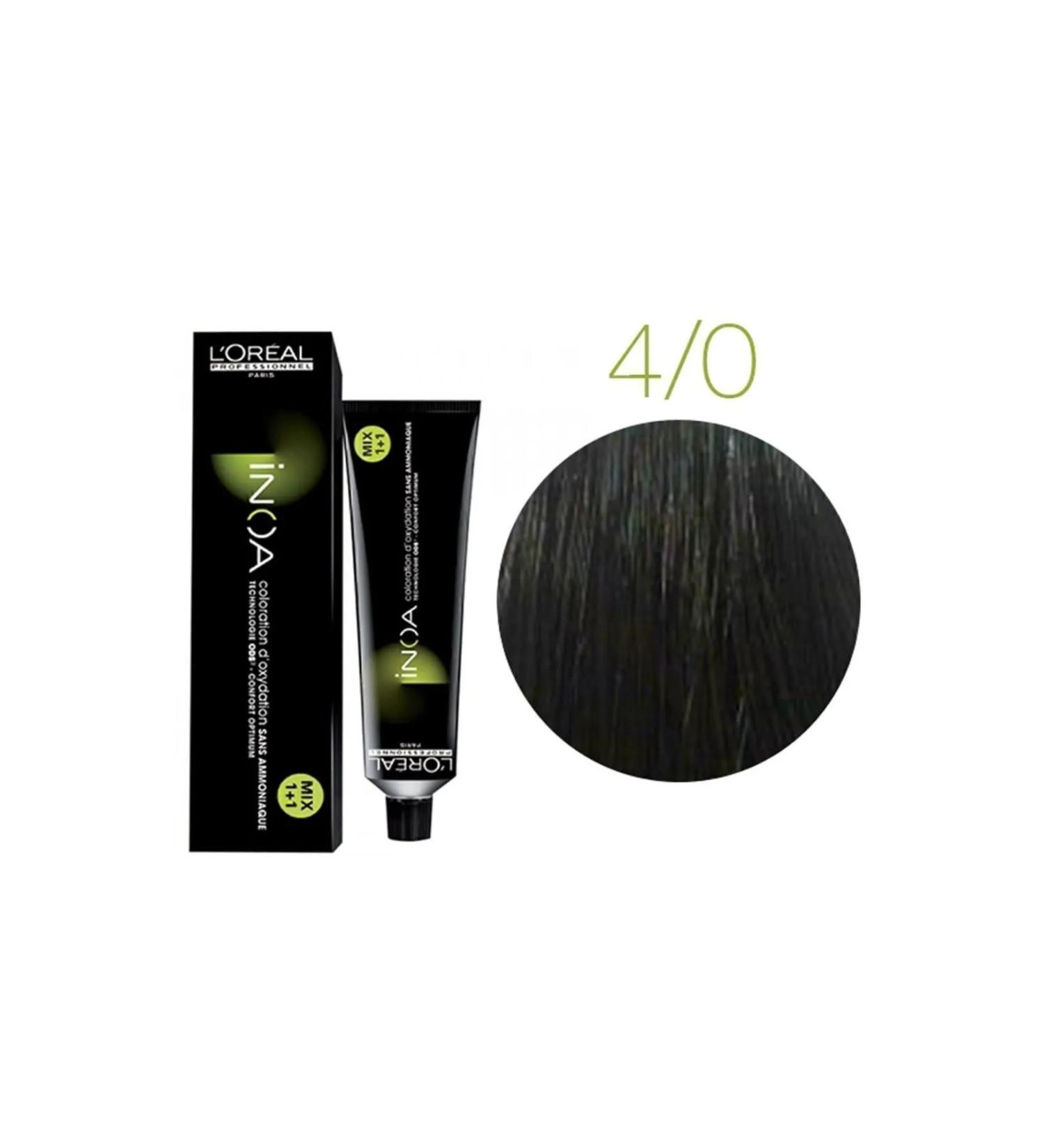 L'oreal Professionnel Inoa 4.0 Fundamental Intense Brown Hair Dye 60 ml