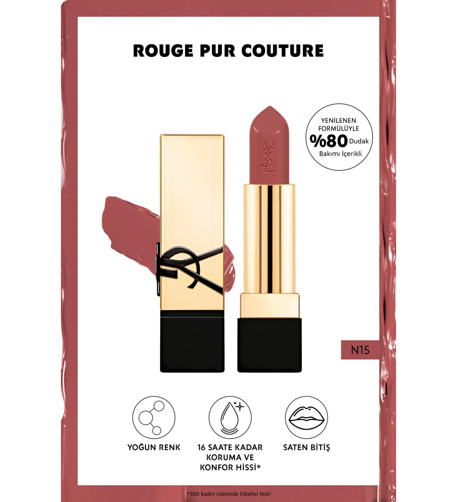 Yves Saint Laurent Rouge Pur Couture Lipstick N15 3614274076141 - Buy Online on GoSupps.com
